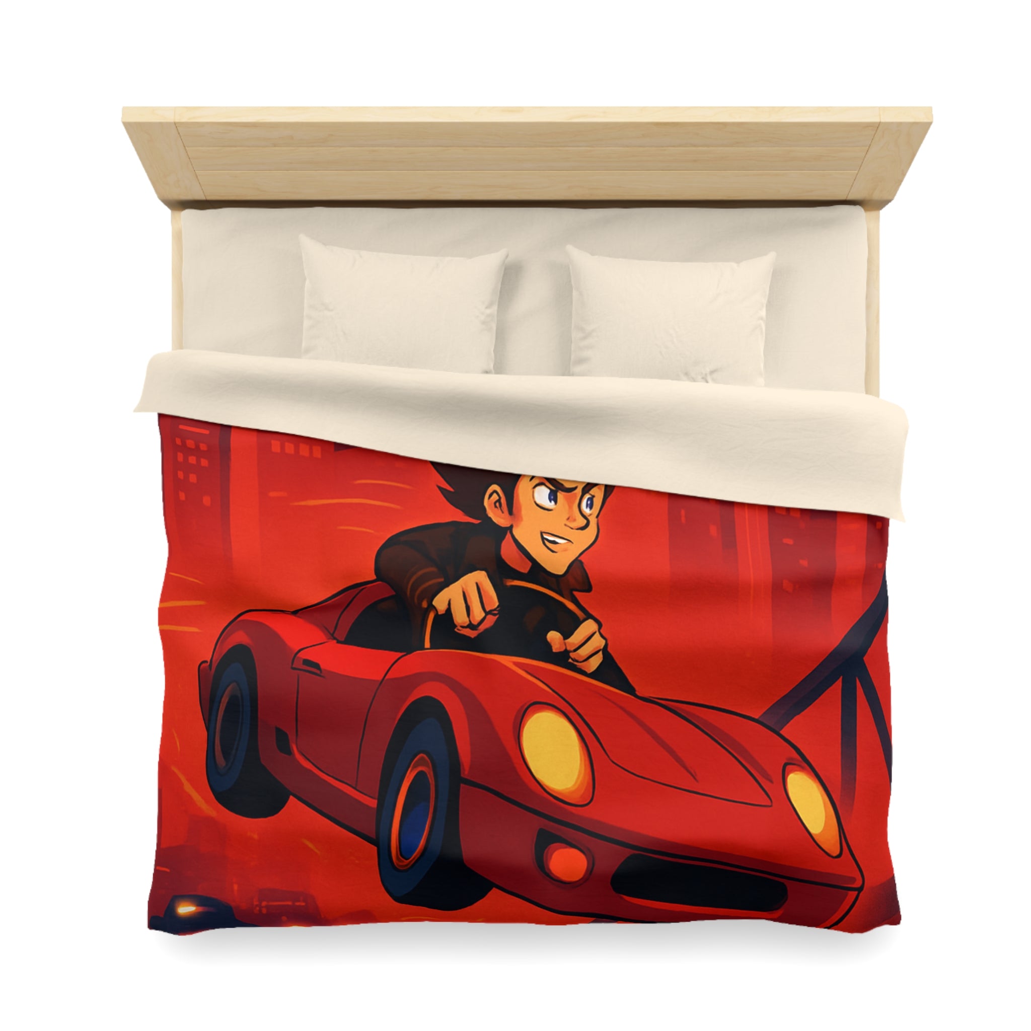 Housse de Couette Microfibre Création Artistique Moderne Design Exclusif Décoration Chambre