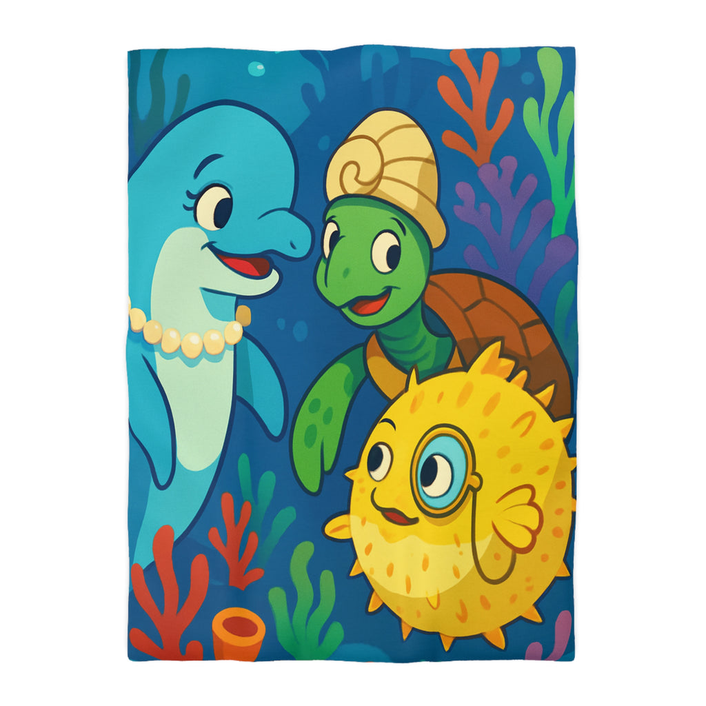 Housse de Couette Microfibre Design Artistique Moderne Décoration Chambre Confort Premium