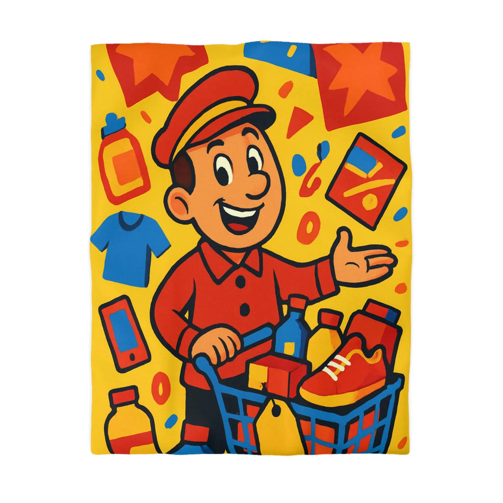 Housse de Couette Microfibre Création Artistique Moderne Design Exclusif Décoration Chambre