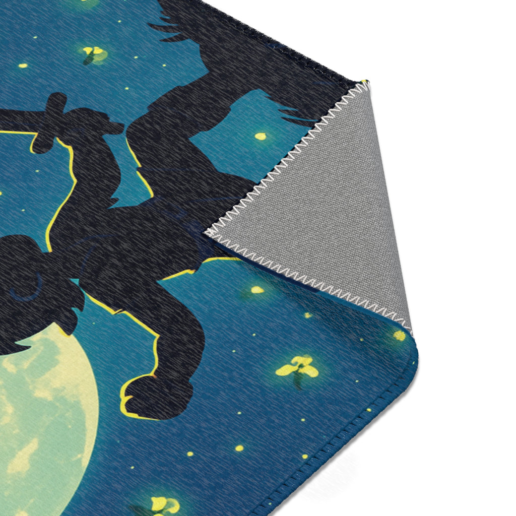 Tapis Area Rug Illustration Unique Design Contemporain Décoration Intérieure Sol Raffinée