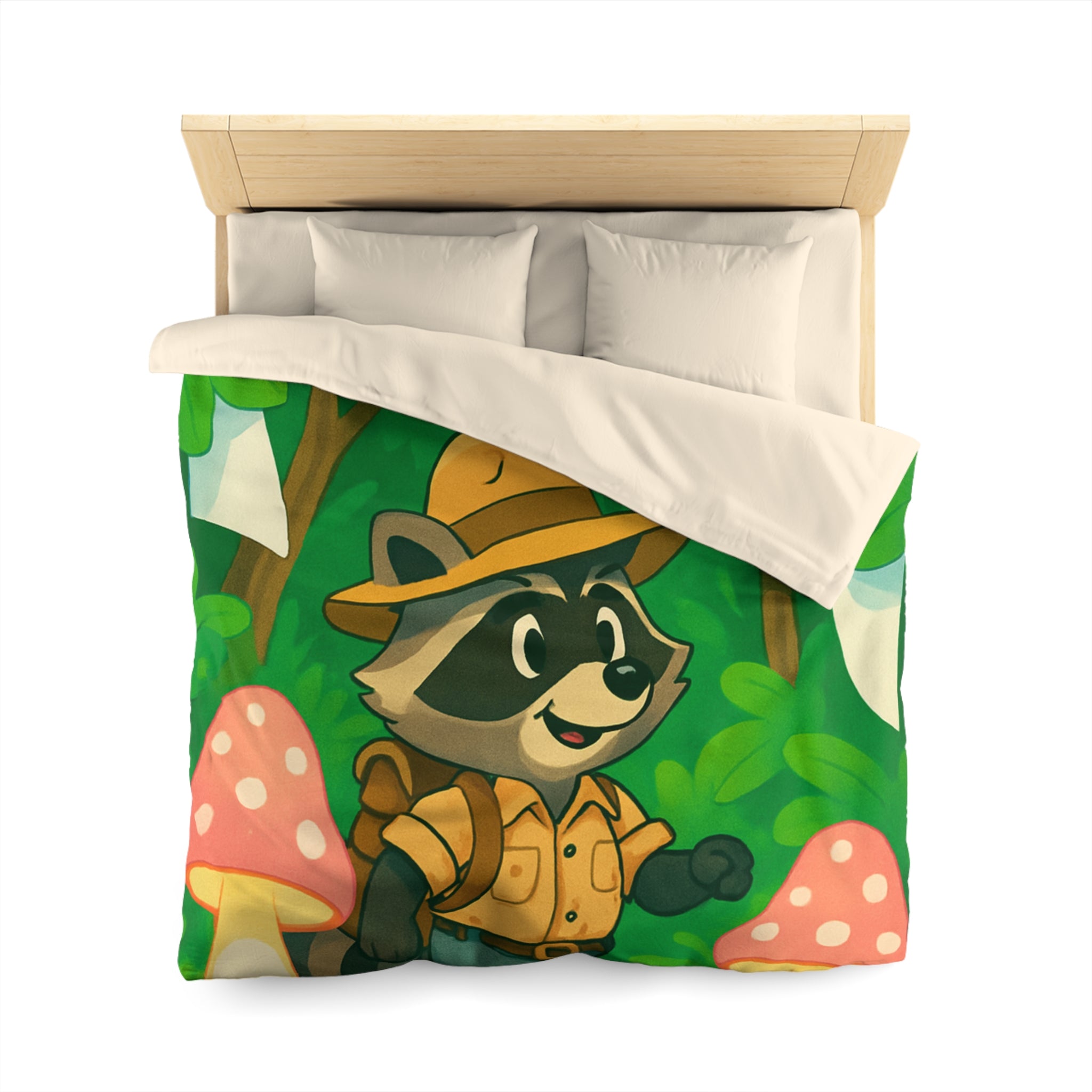 Housse de Couette Microfibre Motif Créatif Original Style Contemporain Chambre Élégante