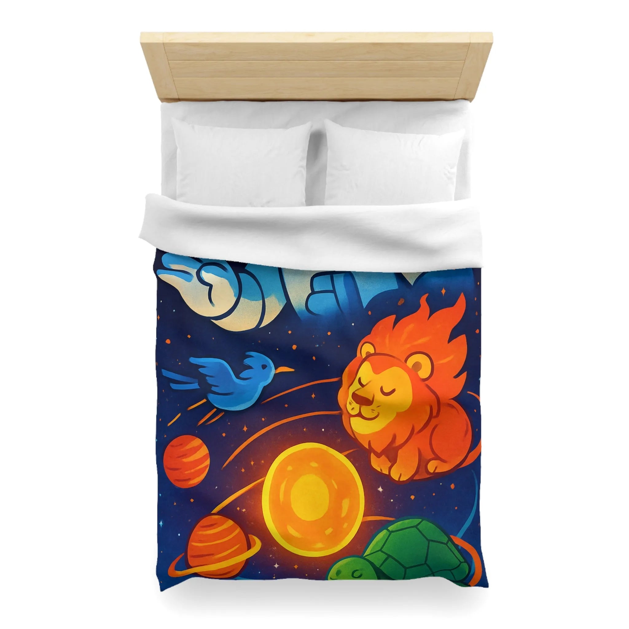 Housse de Couette Microfibre Création Artistique Moderne Design Exclusif Décoration Chambre