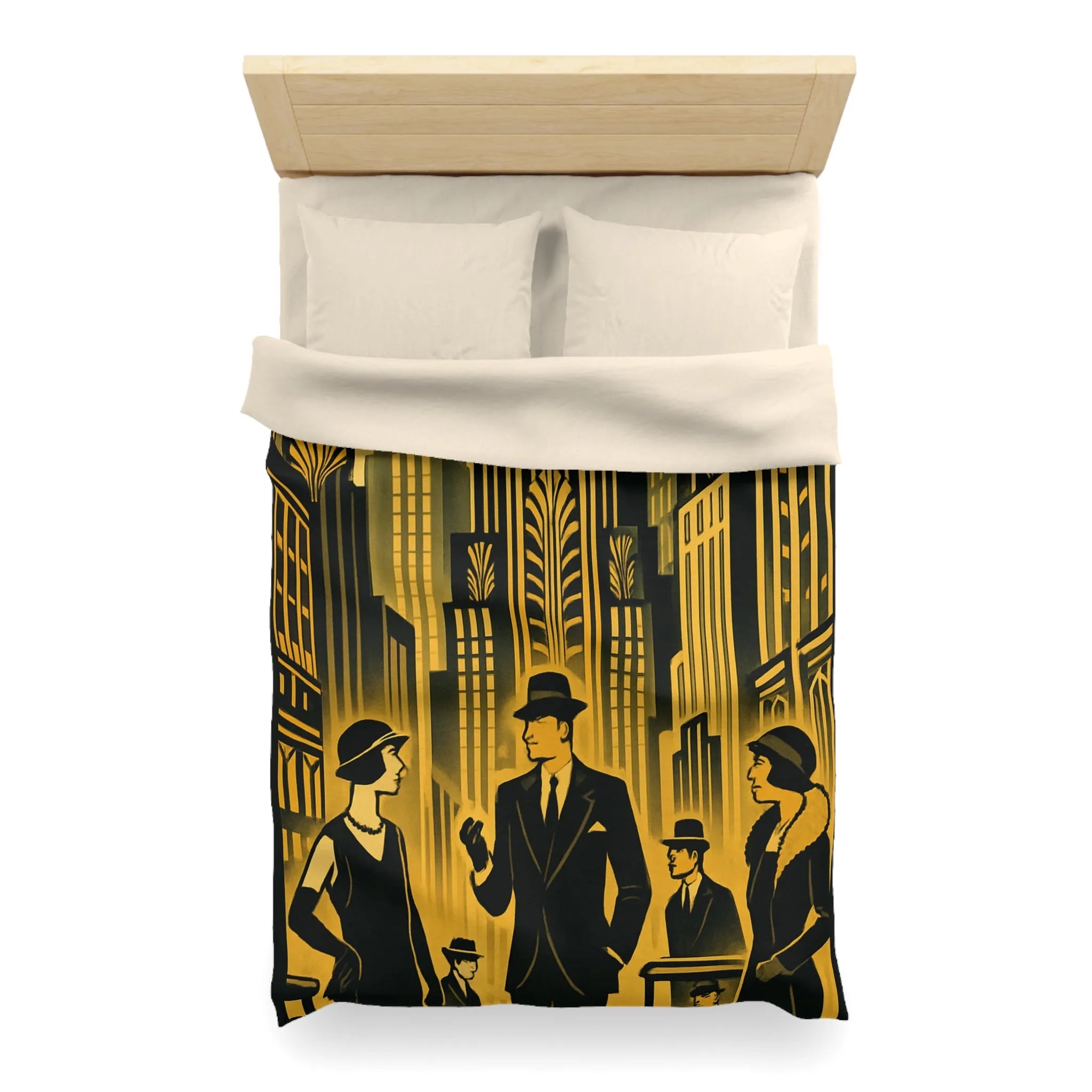 Housse de Couette Microfibre Création Artistique Moderne Design Exclusif Décoration Chambre