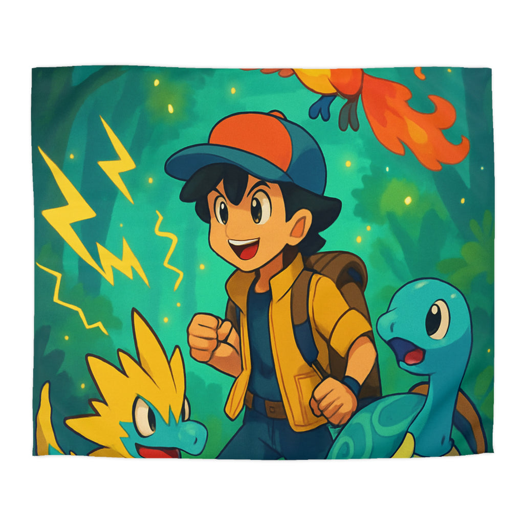 Housse de Couette Microfibre Motif Créatif Original Style Contemporain Chambre Élégante