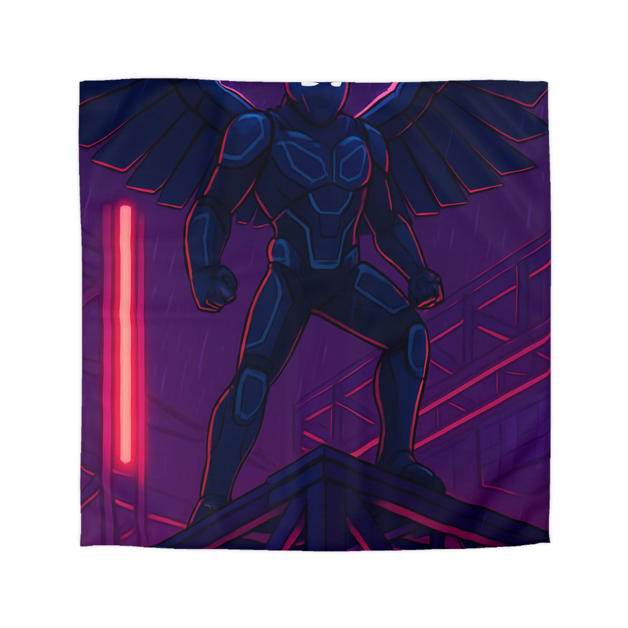 Housse de Couette Microfibre Design Artistique Moderne Décoration Chambre Confort Premium