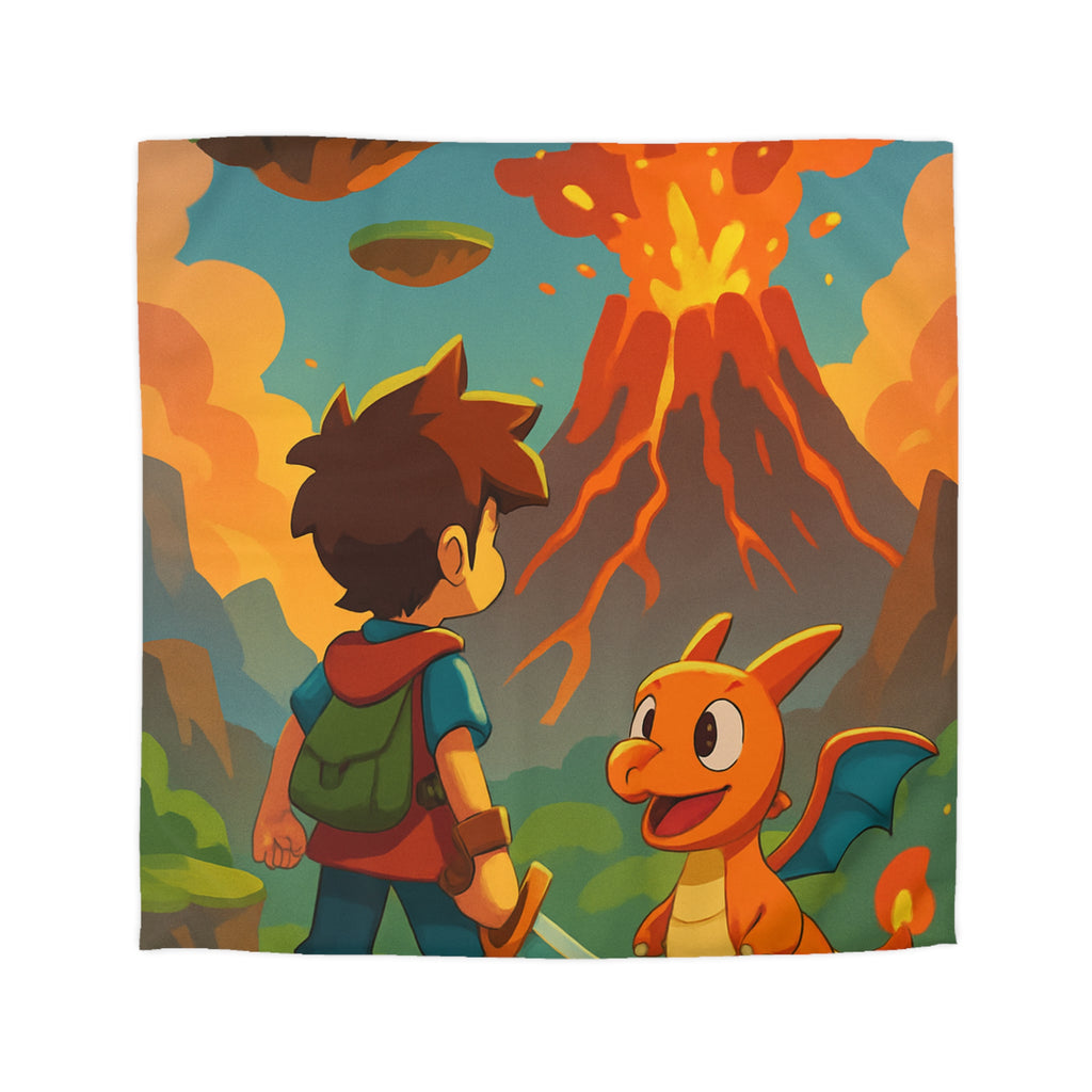 Housse de Couette Microfibre Motif Créatif Original Style Contemporain Chambre Élégante