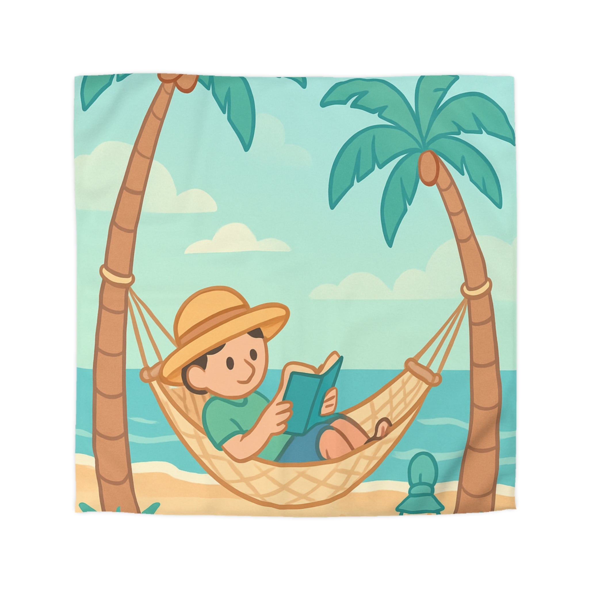 Housse de Couette Microfibre Motif Créatif Original Style Contemporain Chambre Élégante