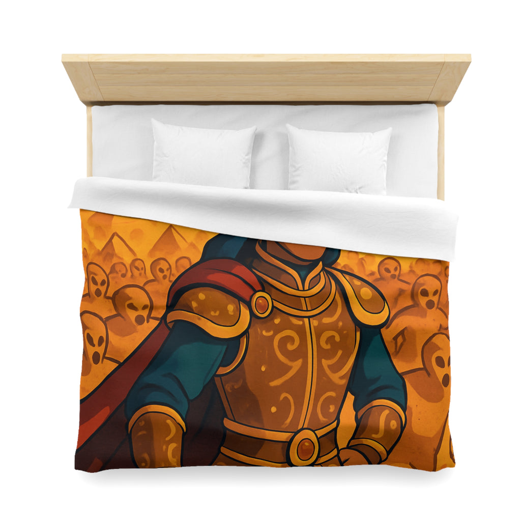 Housse de Couette Microfibre Design Artistique Moderne Décoration Chambre Confort Premium