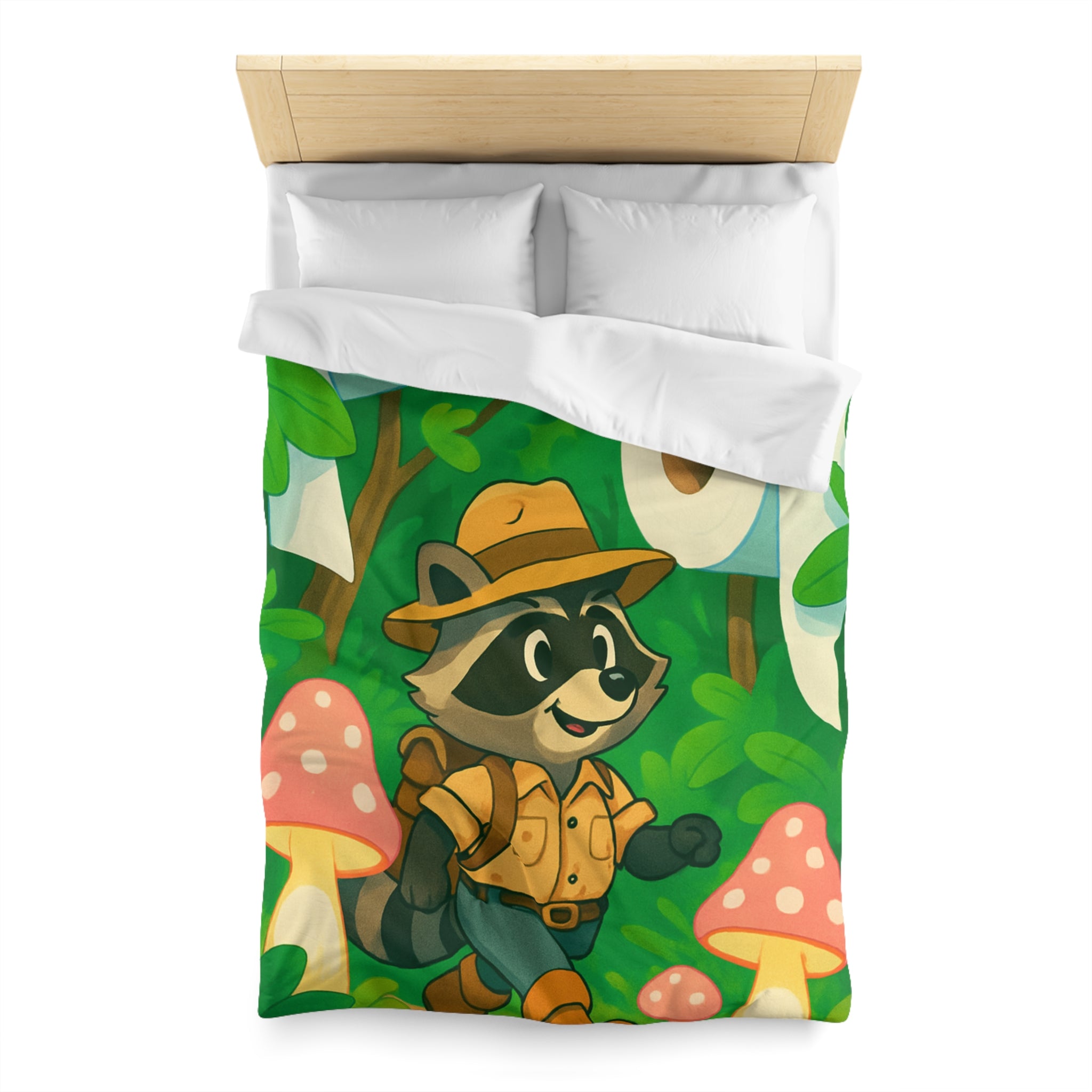 Housse de Couette Microfibre Motif Créatif Original Style Contemporain Chambre Élégante