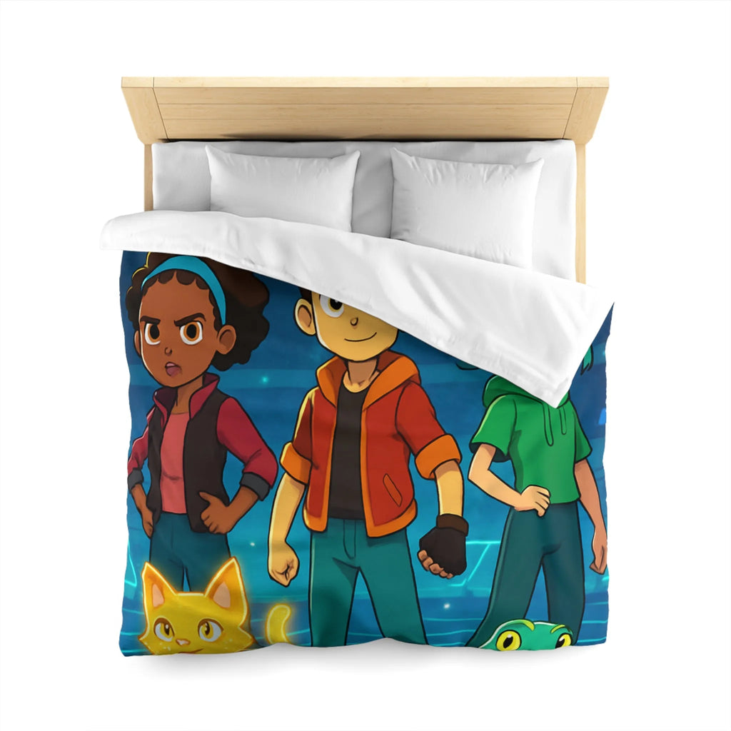 Housse de Couette Microfibre Création Artistique Moderne Design Exclusif Décoration Chambre