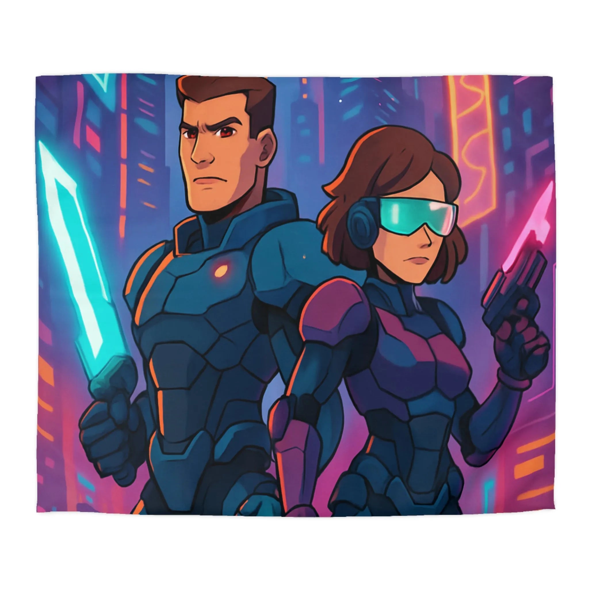 Housse de Couette Microfibre Création Artistique Moderne Design Exclusif Décoration Chambre