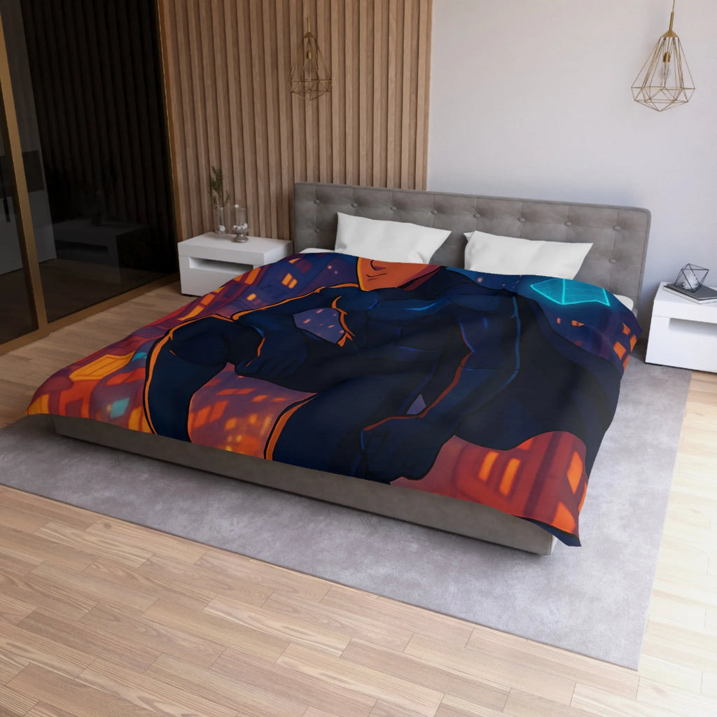 Housse de Couette Microfibre Création Artistique Moderne Design Exclusif Décoration Chambre