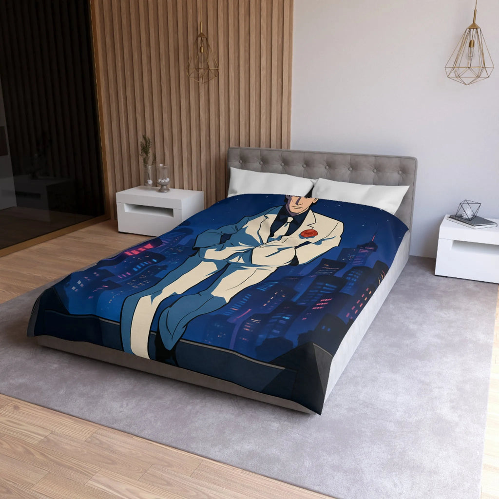 Housse de Couette Microfibre Création Artistique Moderne Design Exclusif Décoration Chambre