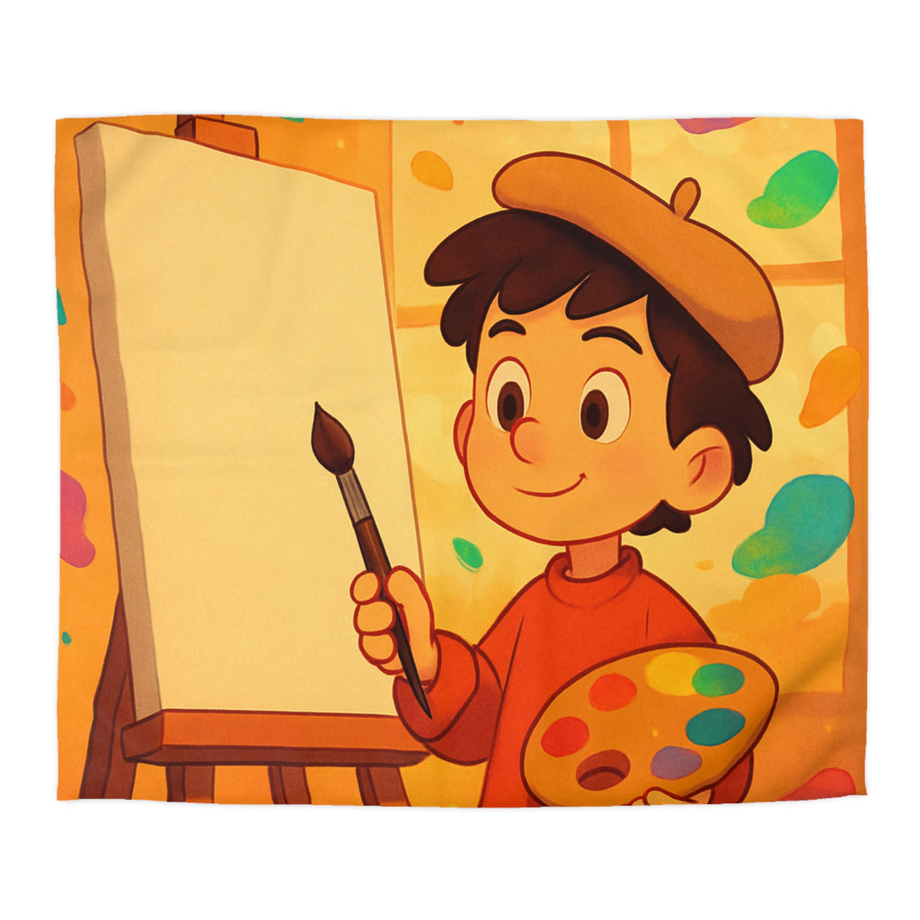 Housse de Couette Microfibre Création Artistique Moderne Design Exclusif Décoration Chambre