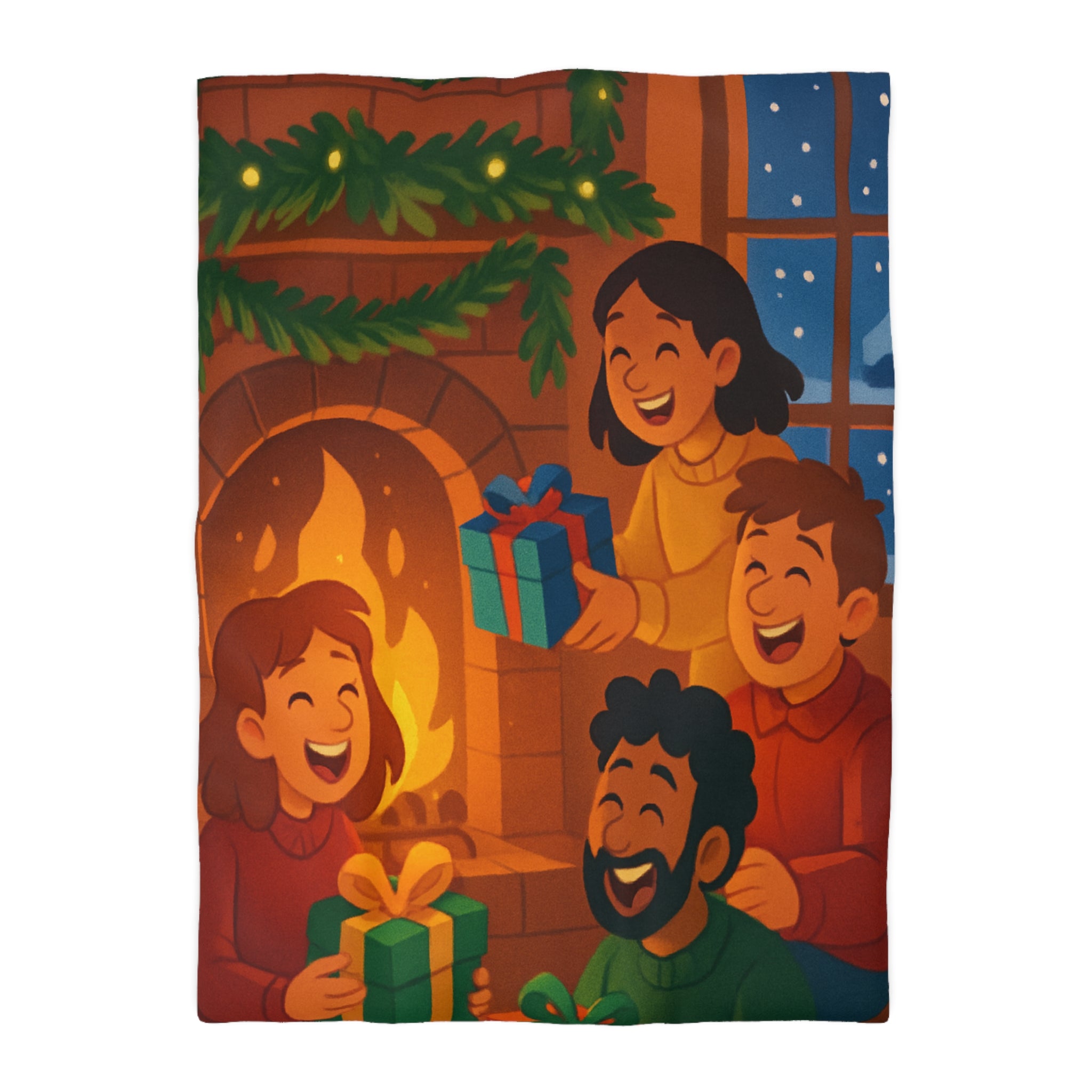 Housse de Couette Microfibre Motif Créatif Original Style Contemporain Chambre Élégante