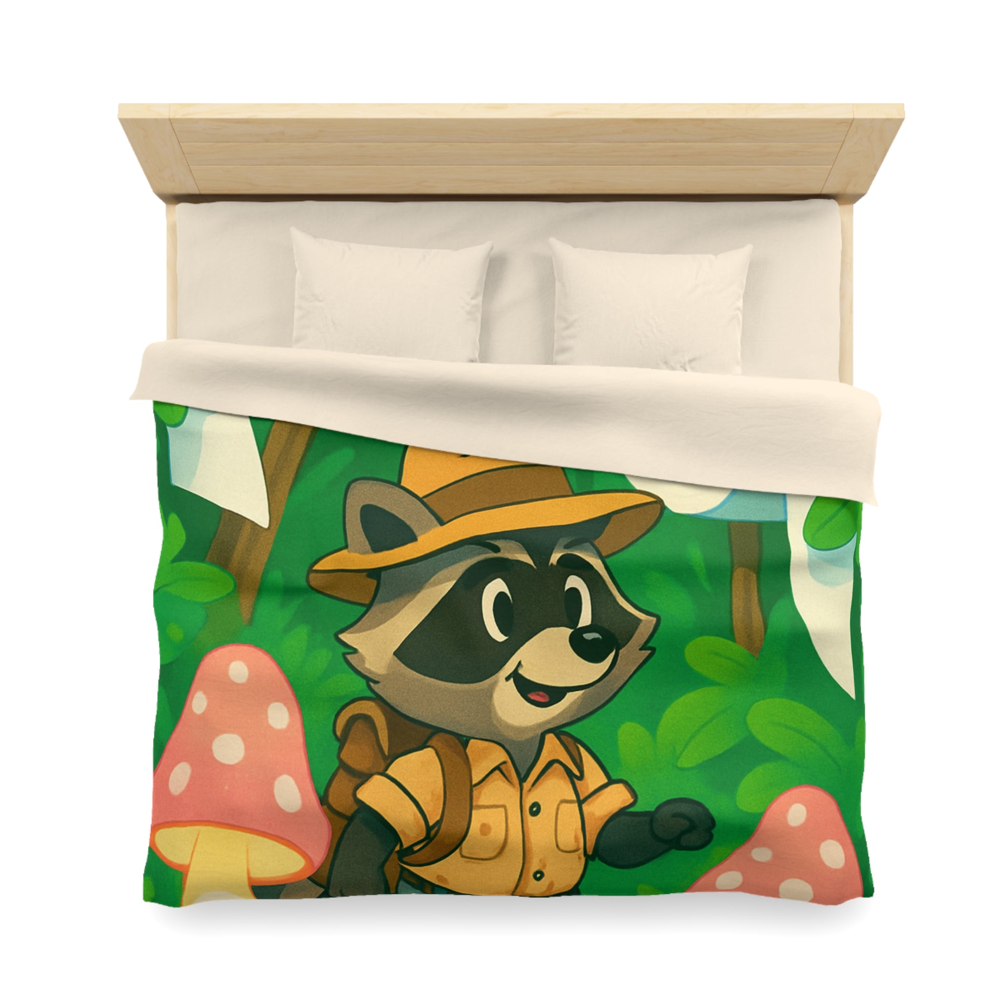 Housse de Couette Microfibre Motif Créatif Original Style Contemporain Chambre Élégante