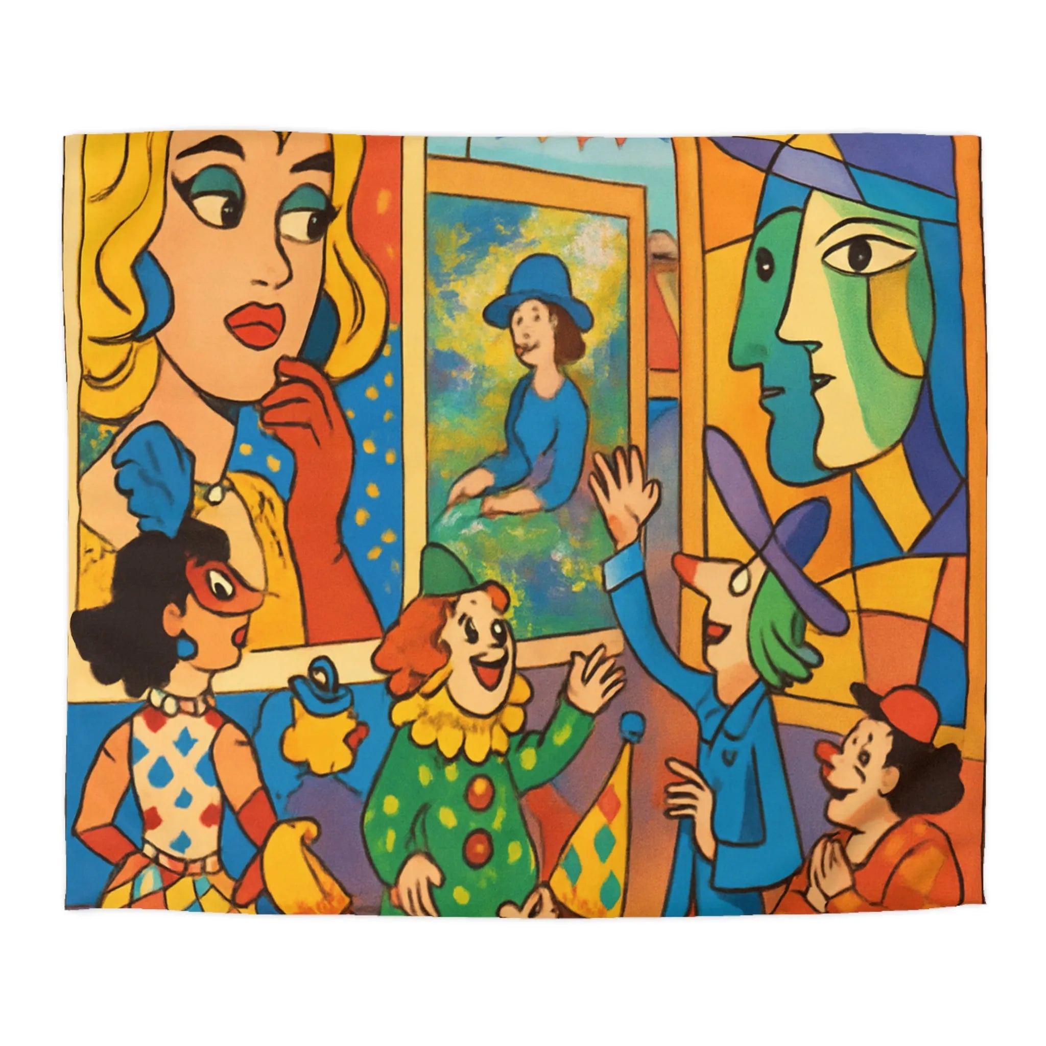 Égayez Votre Chambre avec une Housse de Couette Inspirée de l'Art du Cirque