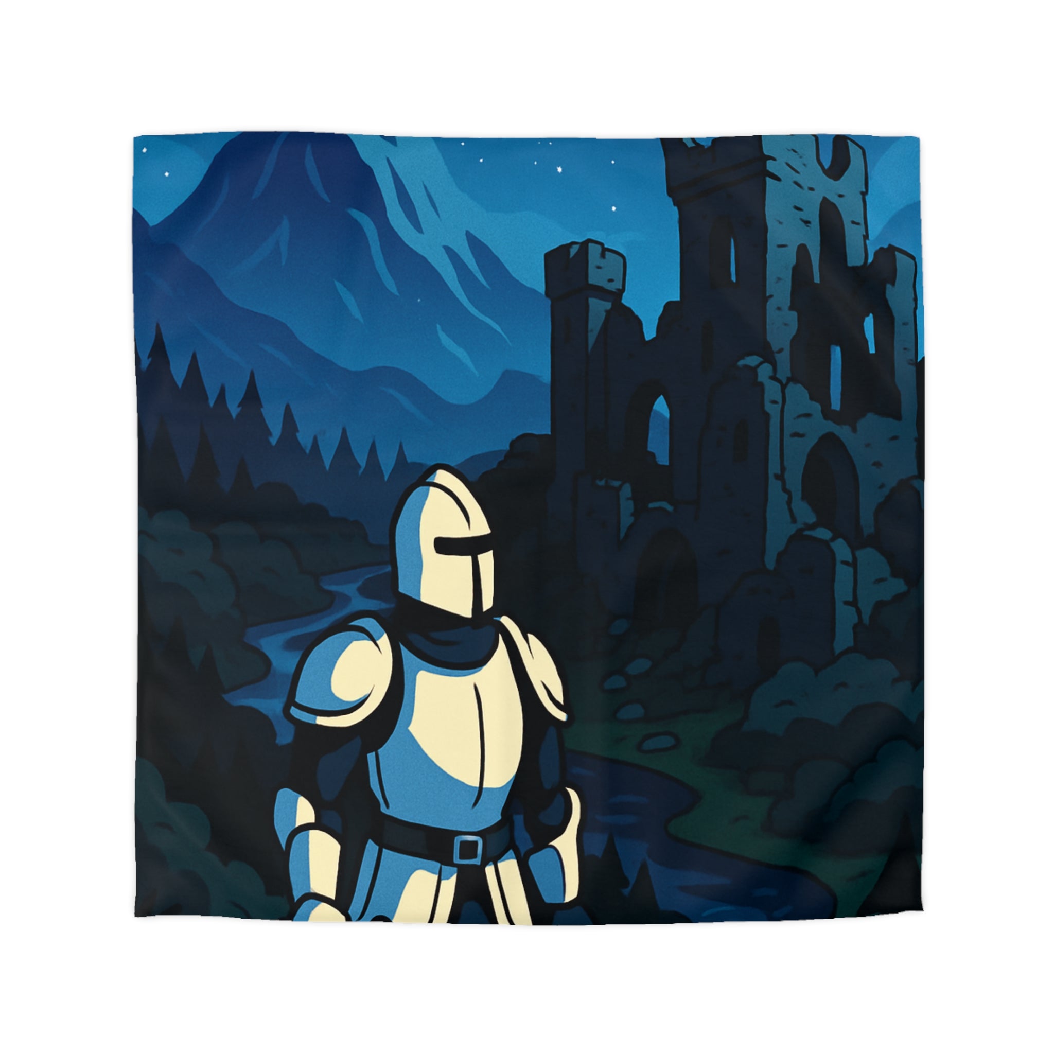 Housse de Couette Microfibre Illustration Unique Design Moderne Décoration Intérieure Raffinée