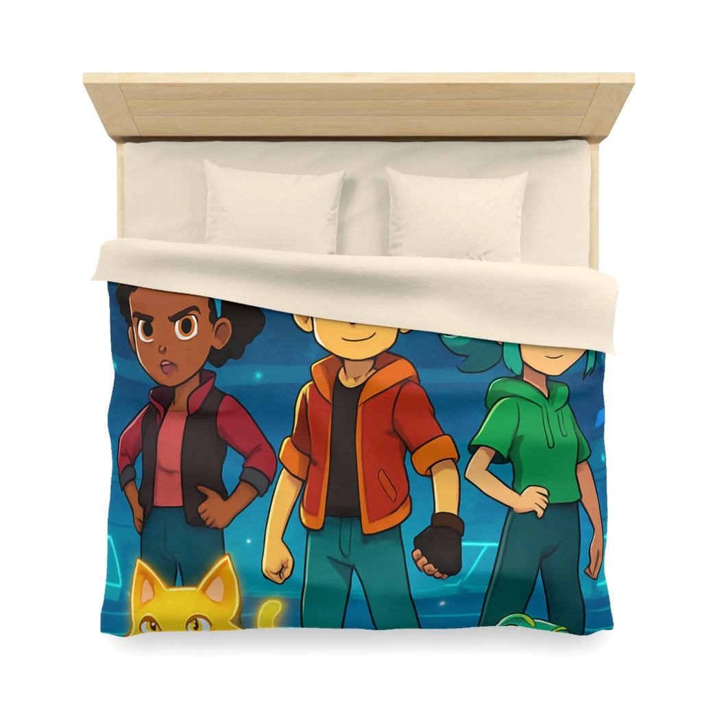 Housse de Couette Microfibre Création Artistique Moderne Design Exclusif Décoration Chambre