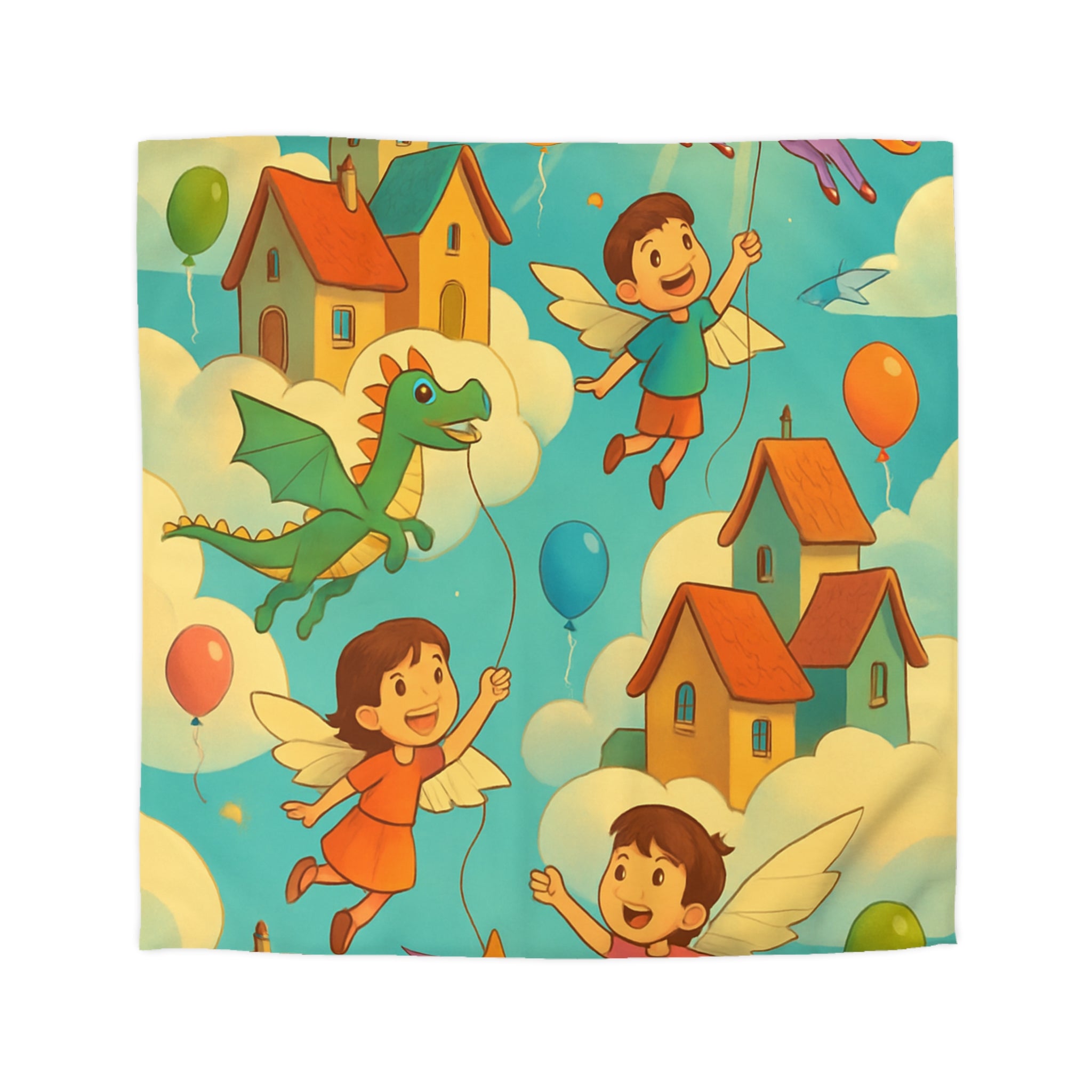 Housse de Couette Microfibre Création Artistique Moderne Design Exclusif Décoration Chambre