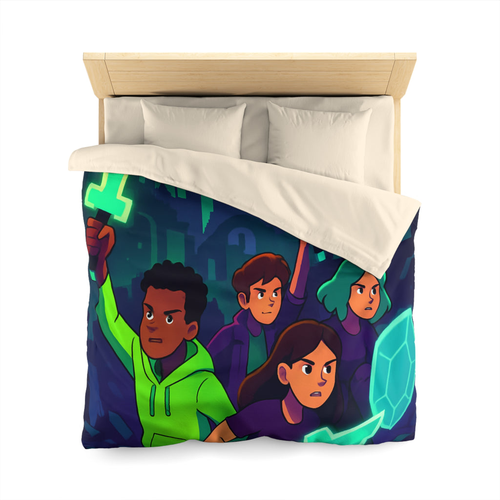 Housse de Couette Microfibre Création Artistique Moderne Design Exclusif Décoration Chambre