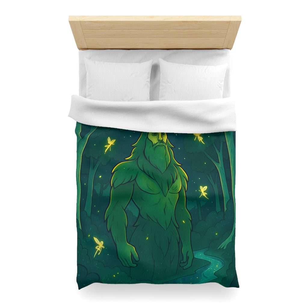 Housse de Couette Microfibre Illustration Unique Design Moderne Décoration Intérieure Raffinée