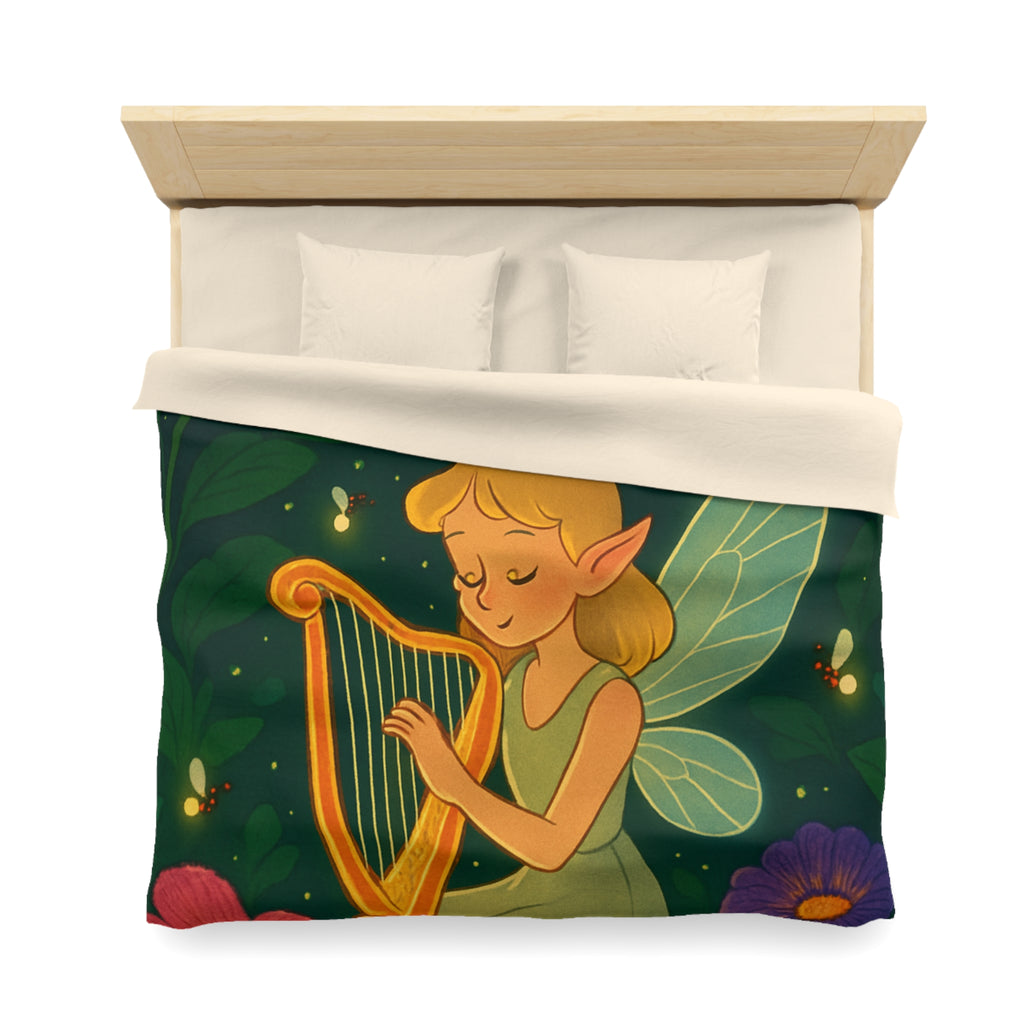 Housse de Couette Microfibre Motif Créatif Original Style Contemporain Chambre Élégante