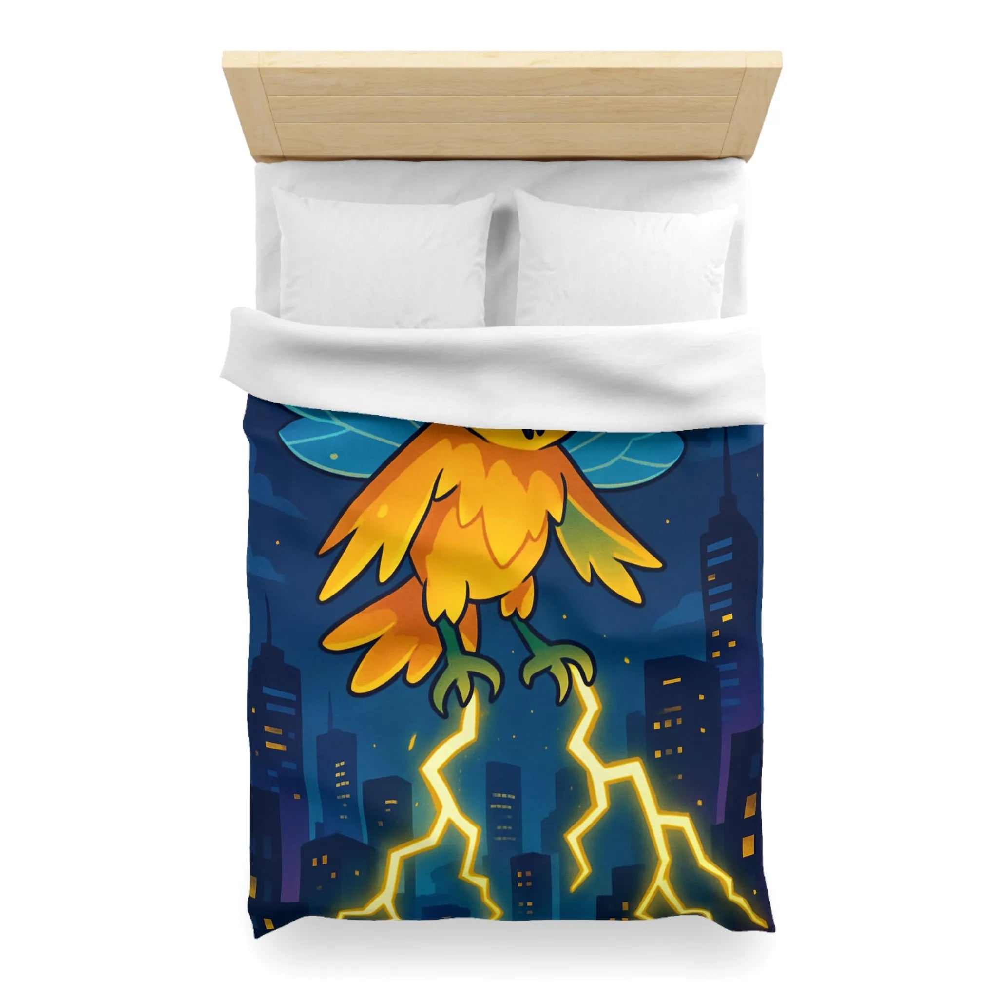 Housse de Couette Microfibre Art Graphique Contemporain Style Décoratif Chambre Tendance