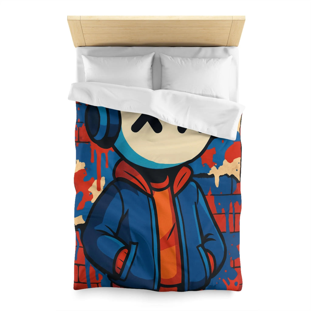 Housse de Couette Microfibre Création Artistique Moderne Design Exclusif Décoration Chambre