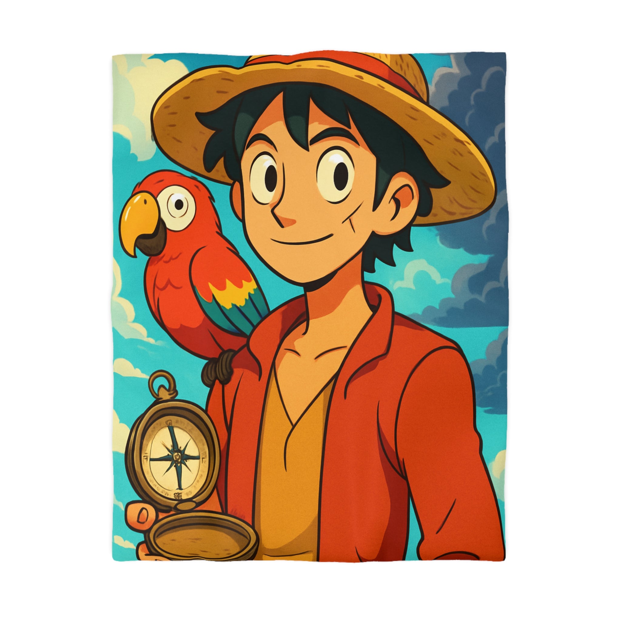 Housse de Couette Microfibre Motif Créatif Original Style Contemporain Chambre Élégante