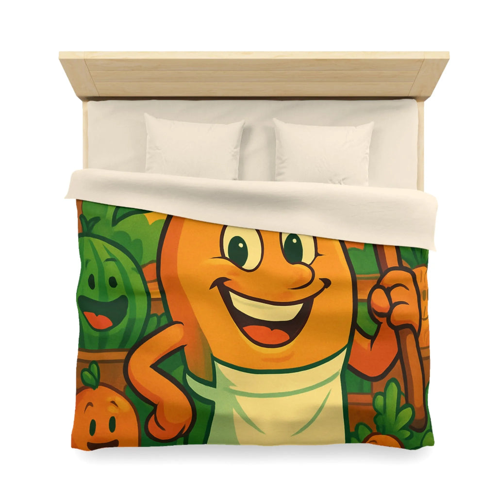 Housse de Couette Microfibre Art Graphique Contemporain Style Décoratif Chambre Tendance