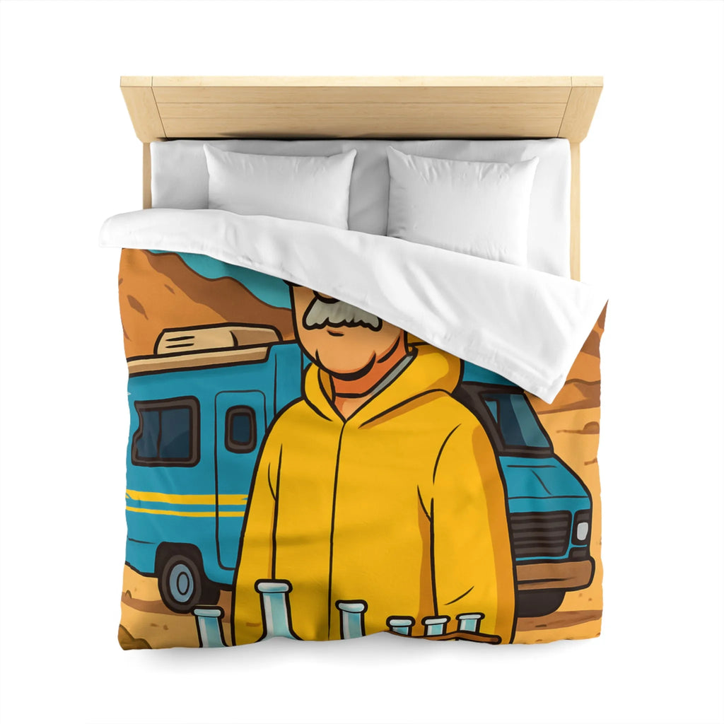 Housse de Couette Microfibre Art Graphique Contemporain Style Décoratif Chambre Tendance