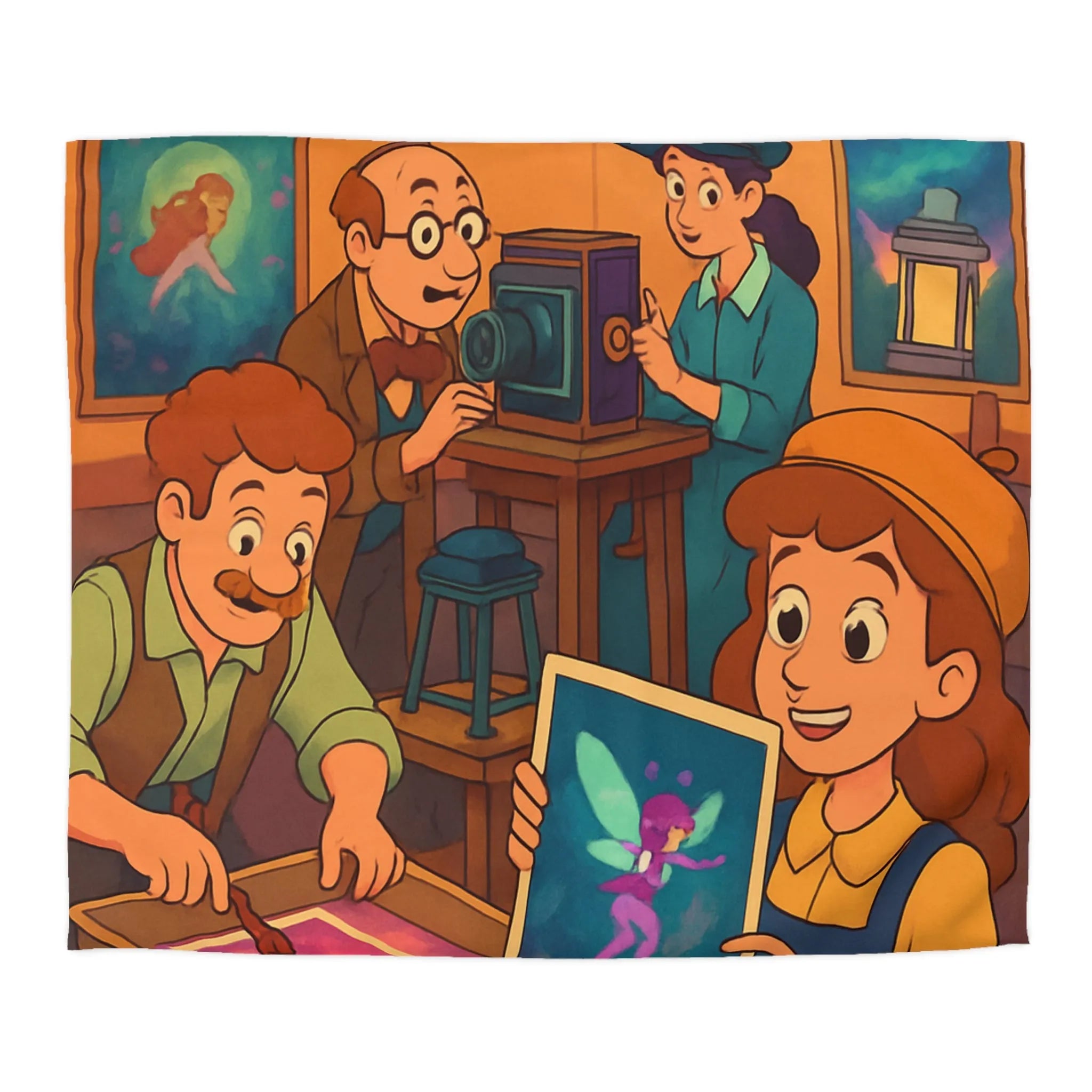 Housse de Couette Microfibre Art Graphique Contemporain Style Décoratif Chambre Tendance