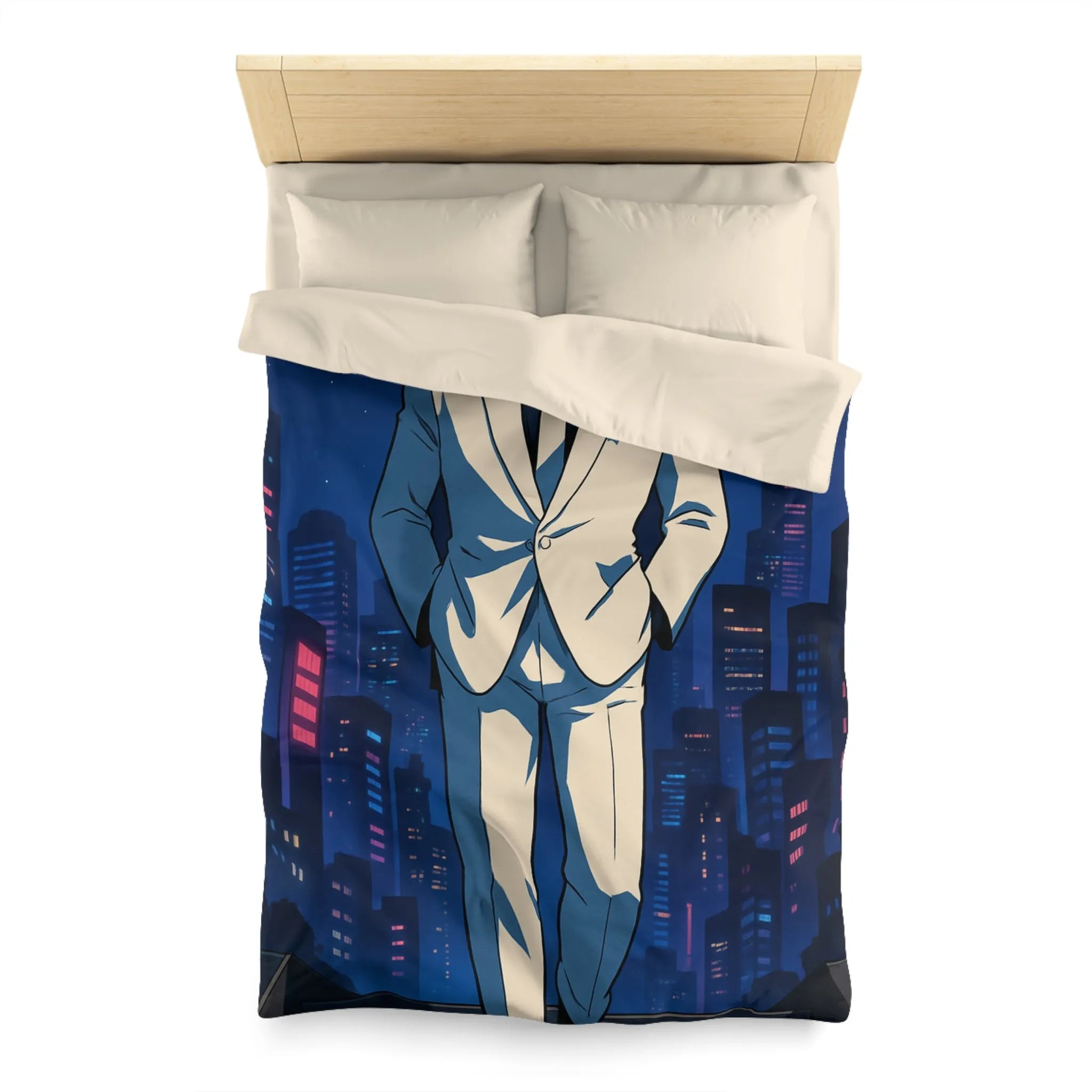 Housse de Couette Microfibre Création Artistique Moderne Design Exclusif Décoration Chambre