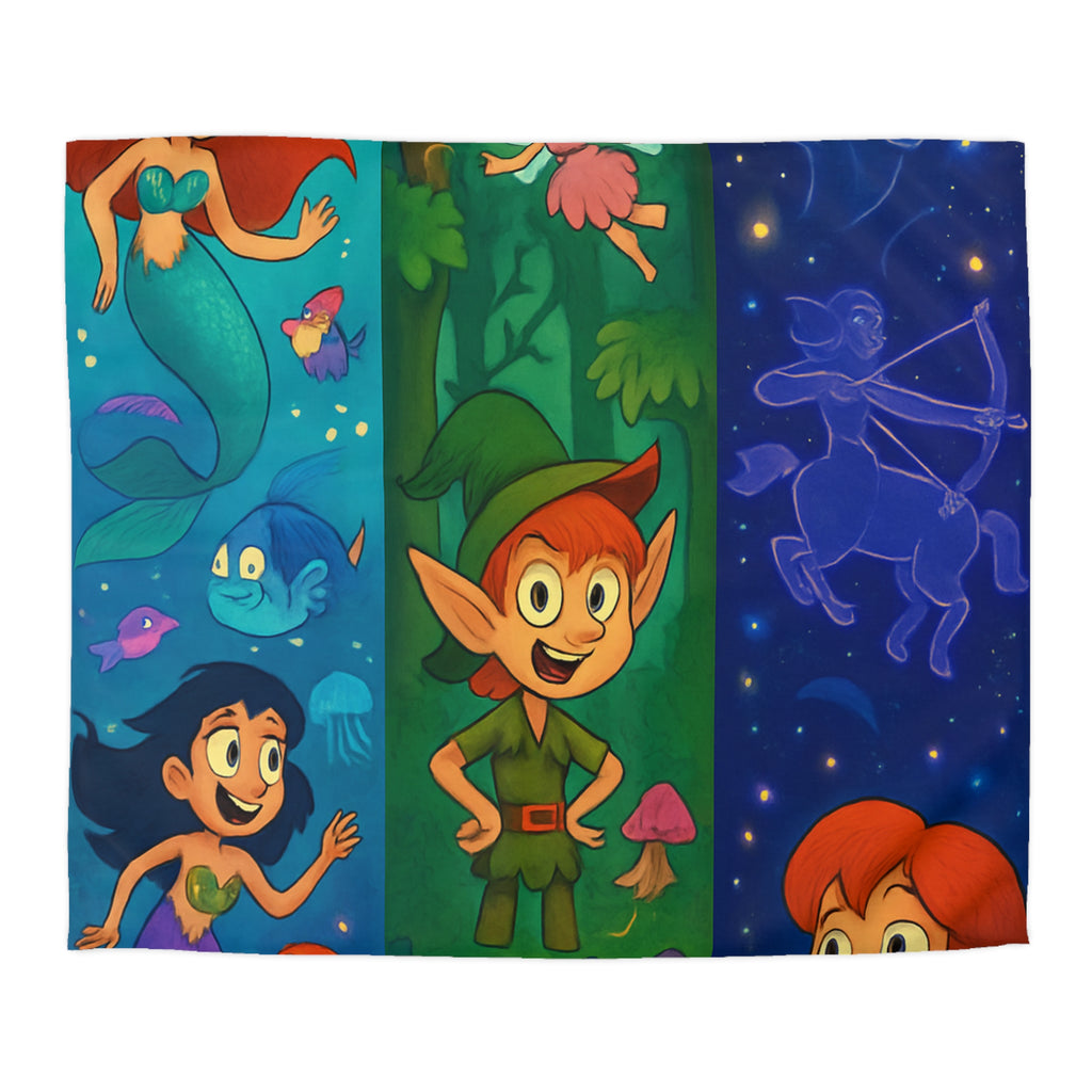 Housse de Couette Microfibre Création Artistique Moderne Design Exclusif Décoration Chambre