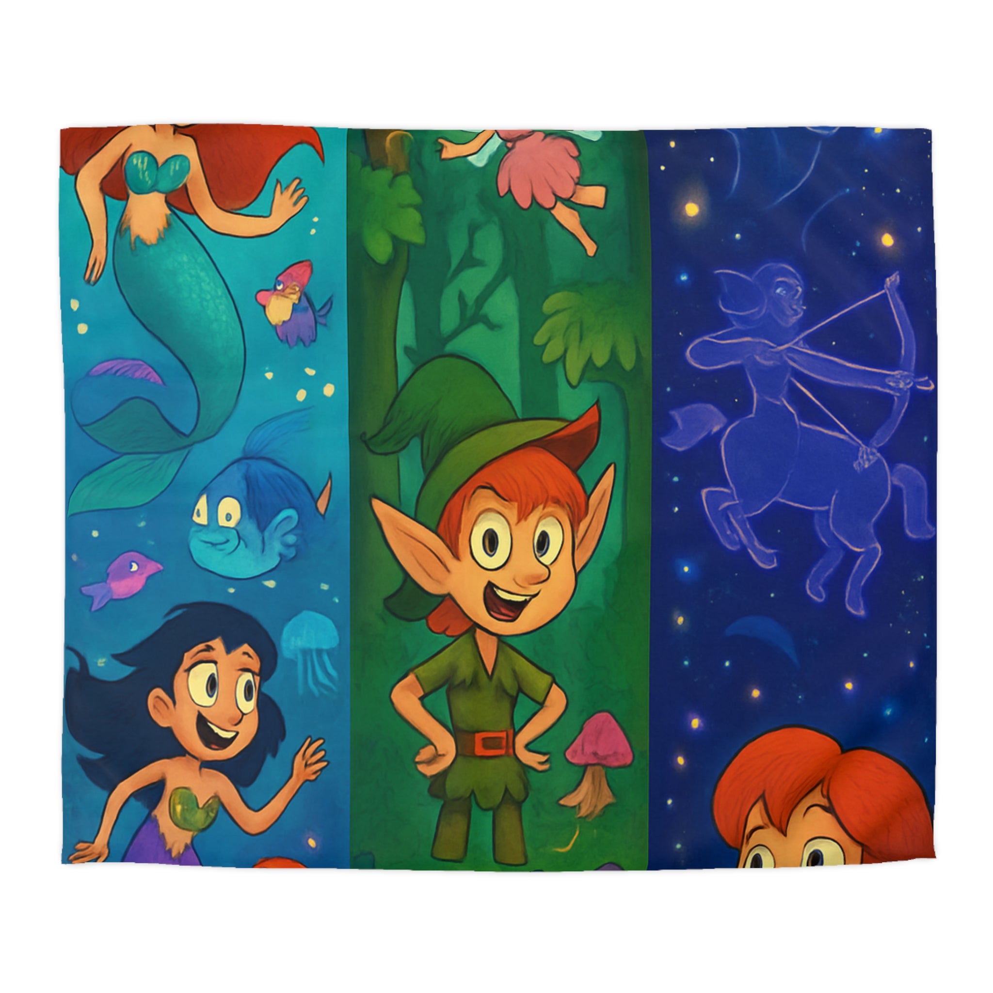 Housse de Couette Microfibre Création Artistique Moderne Design Exclusif Décoration Chambre