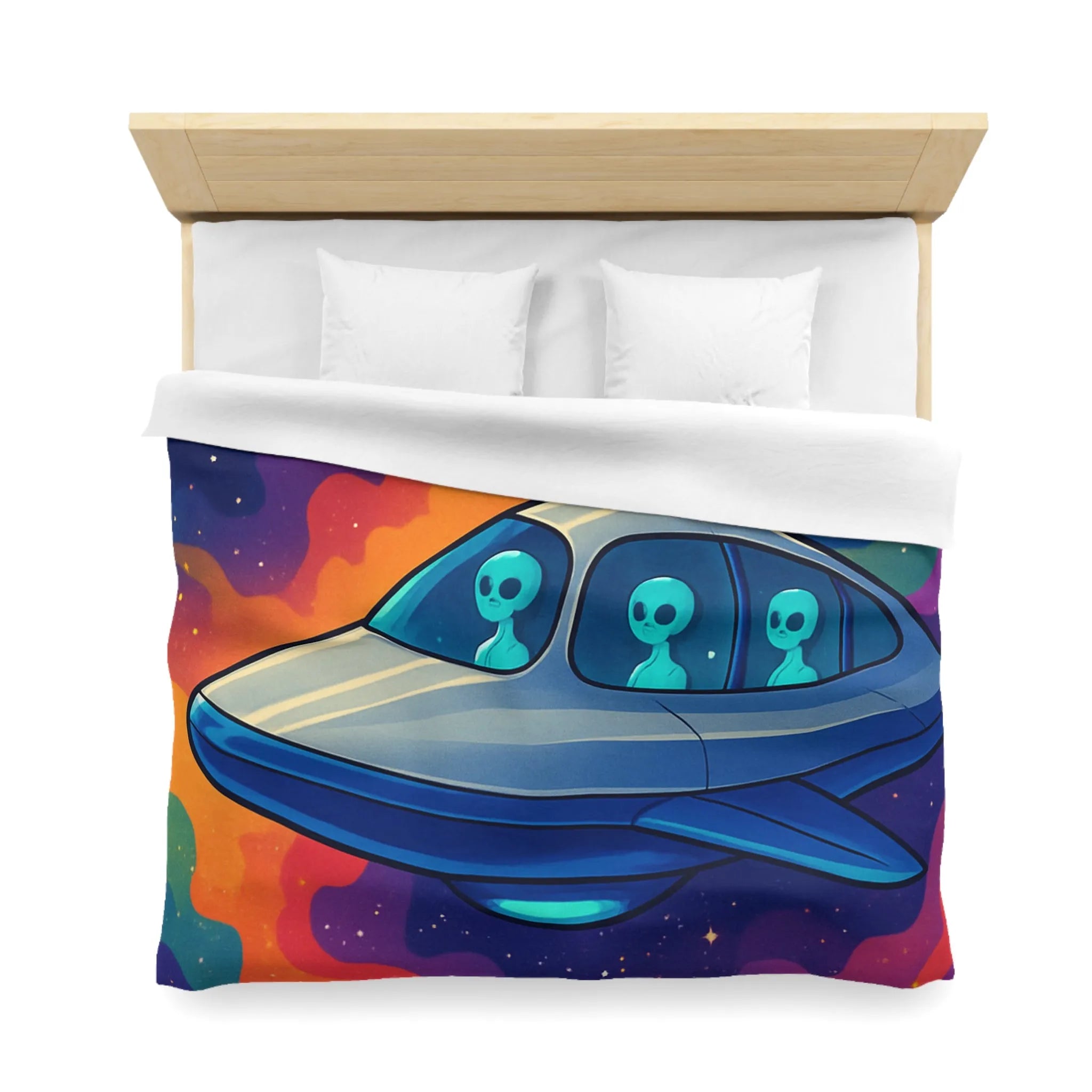 Housse de Couette Microfibre Création Artistique Moderne Design Exclusif Décoration Chambre