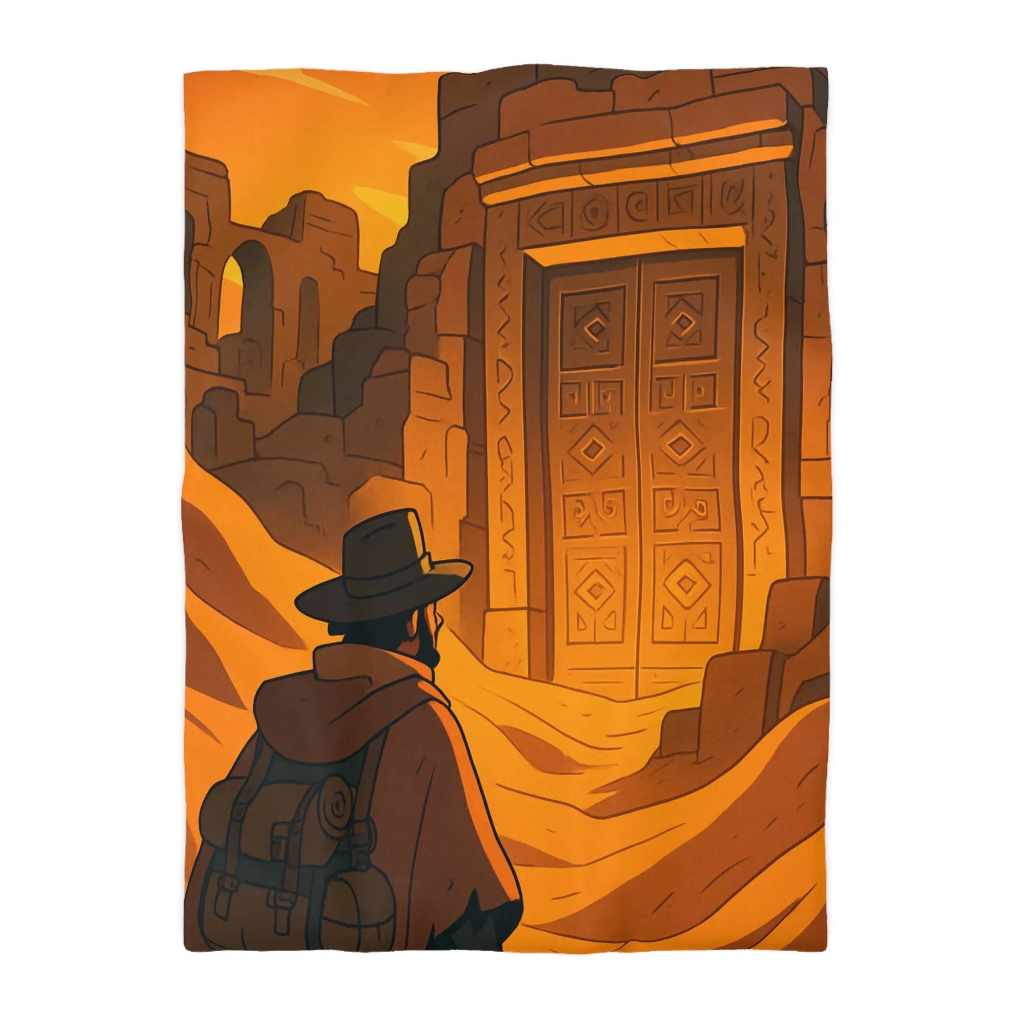 Housse de Couette Microfibre Création Artistique Moderne Design Exclusif Décoration Chambre