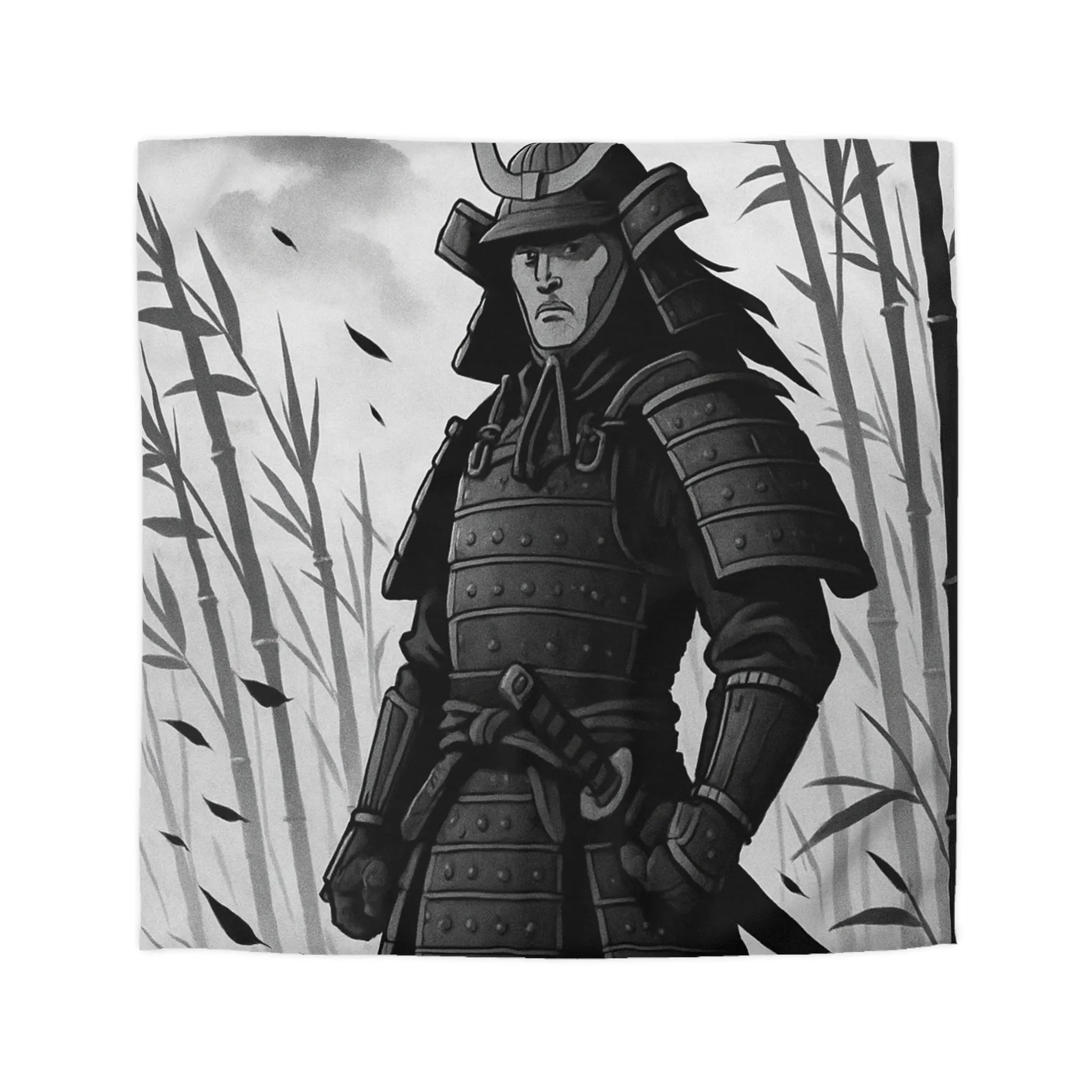 Housse de Couette Microfibre Art Graphique Contemporain Style Décoratif Chambre Tendance