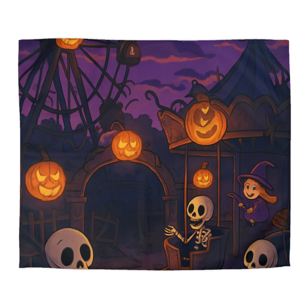 Housse de Couette Microfibre Motif Créatif Original Style Contemporain Chambre Élégante