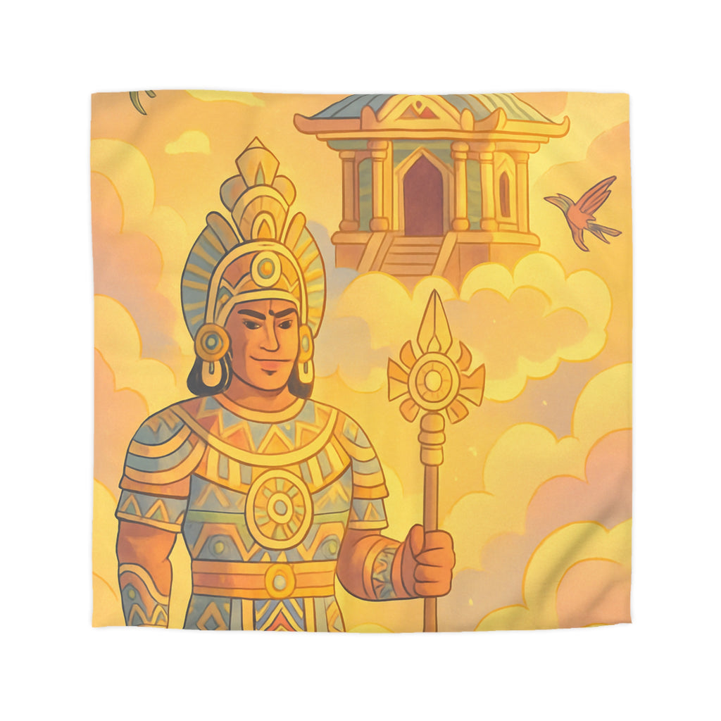 Housse de Couette Microfibre Motif Créatif Original Style Contemporain Chambre Élégante