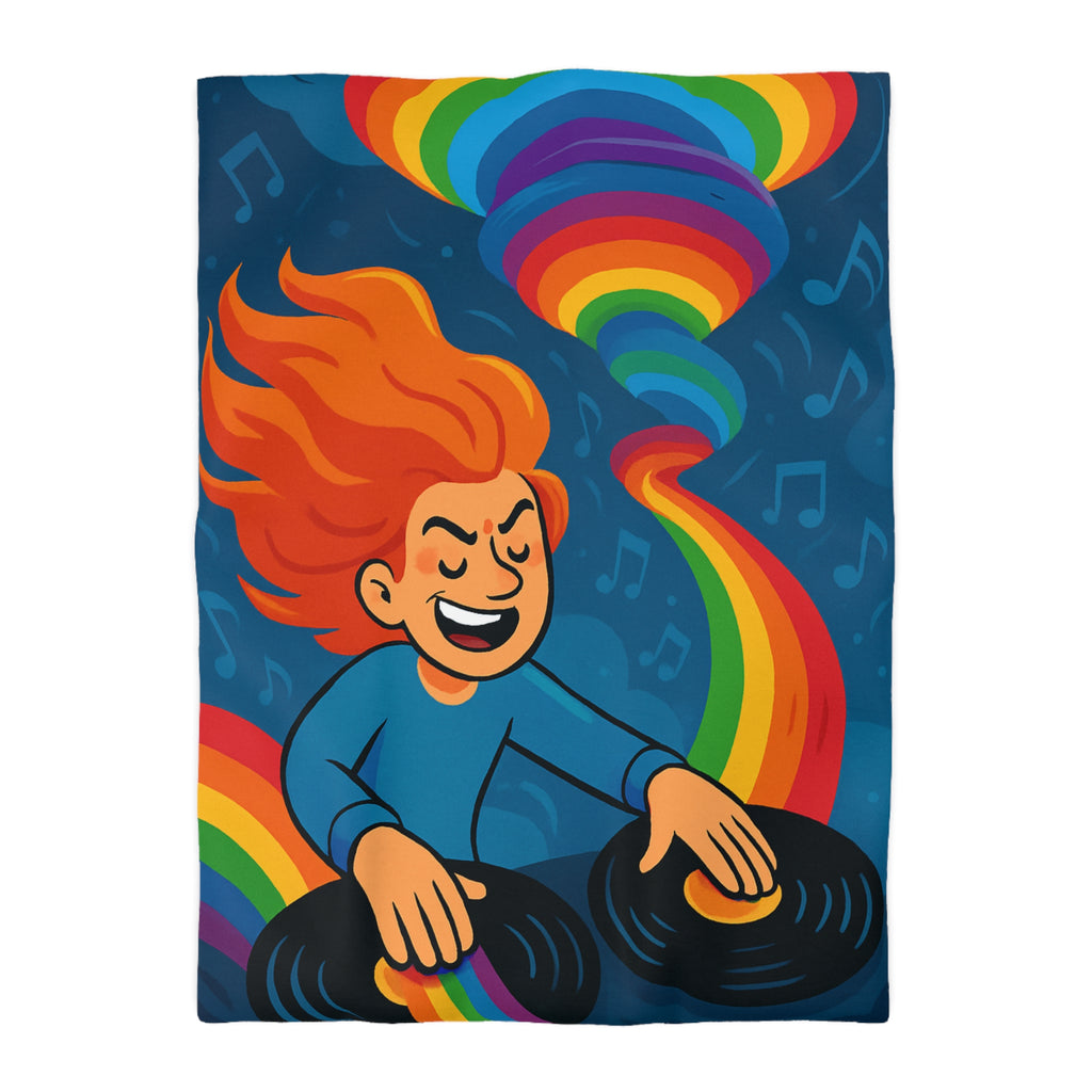 Housse de Couette Microfibre Design Artistique Moderne Décoration Chambre Confort Premium