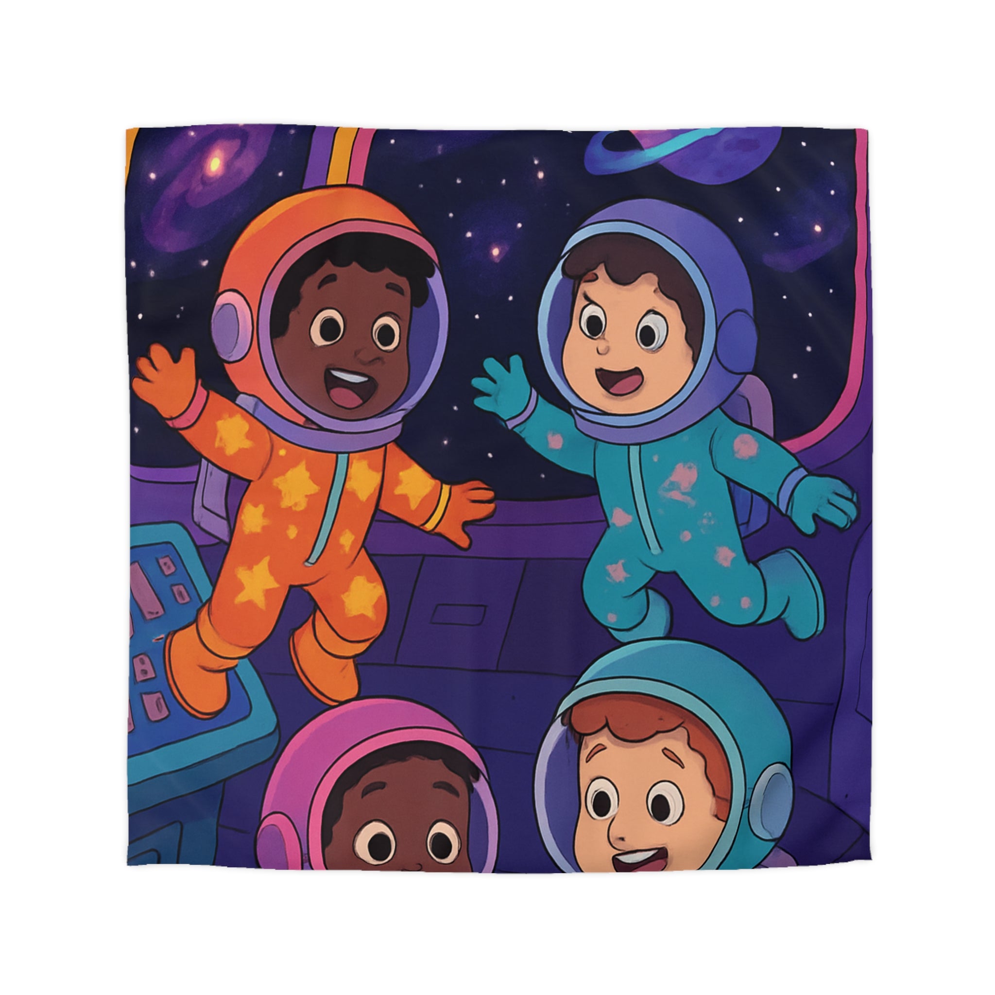 Housse de Couette Microfibre Motif Créatif Original Style Contemporain Chambre Élégante