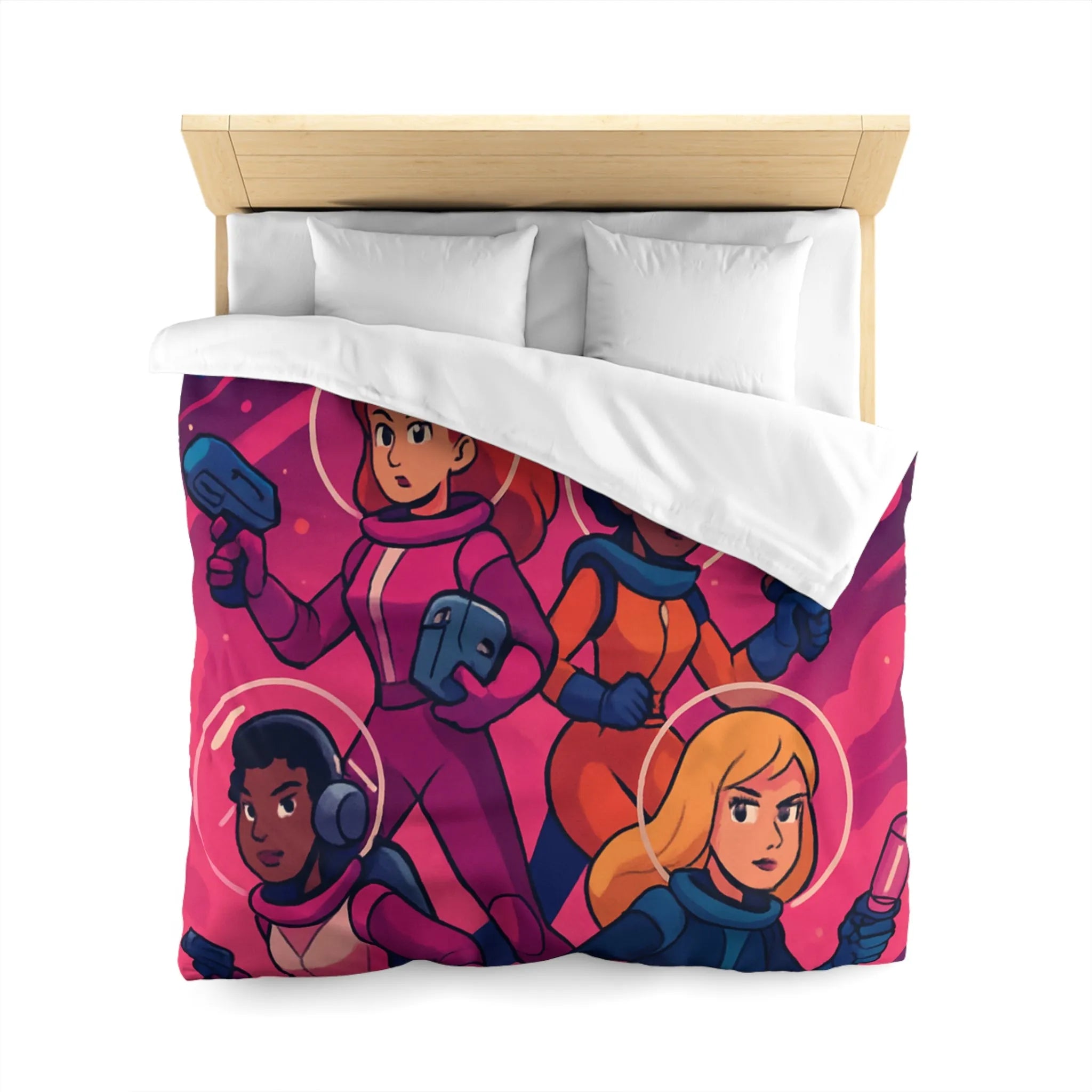 Housse de Couette Microfibre Création Artistique Moderne Design Exclusif Décoration Chambre