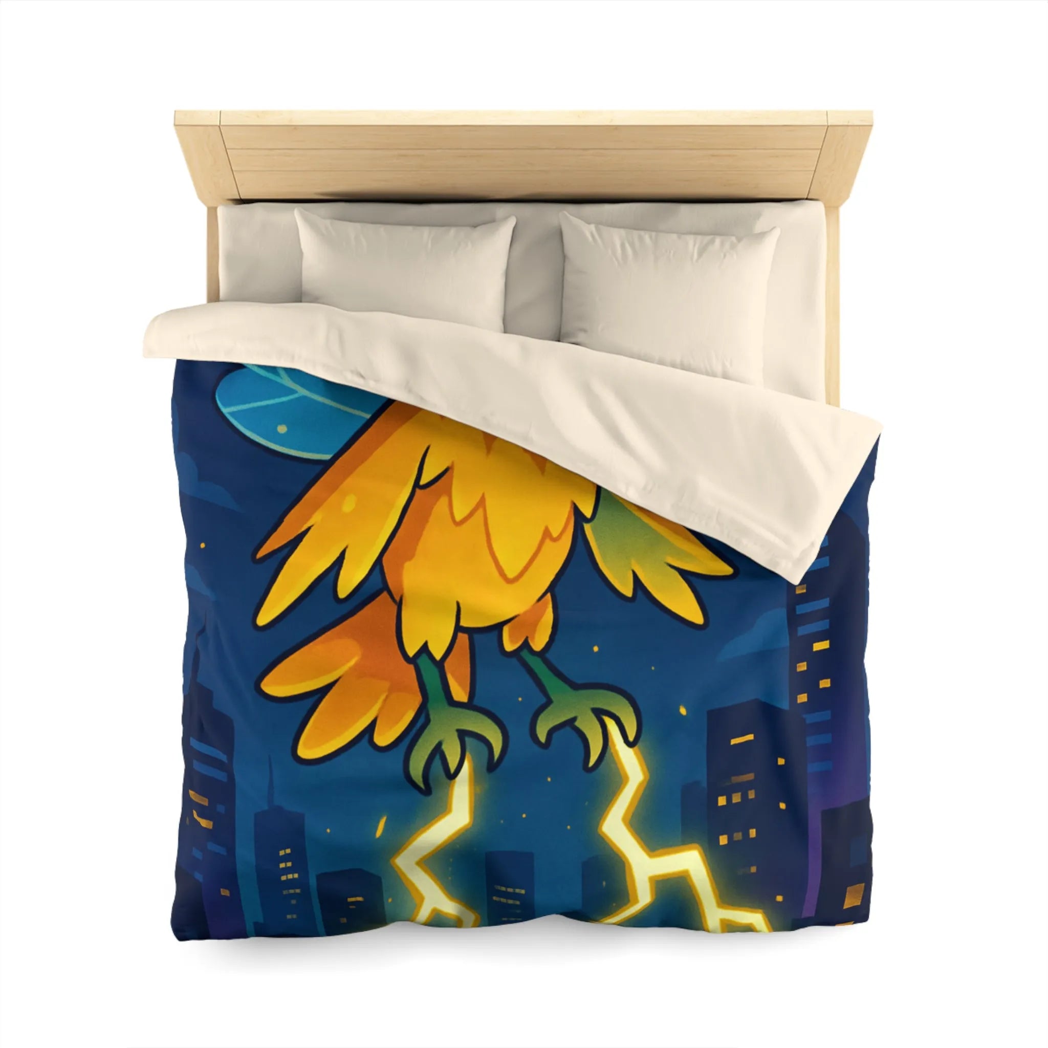 Housse de Couette Microfibre Art Graphique Contemporain Style Décoratif Chambre Tendance