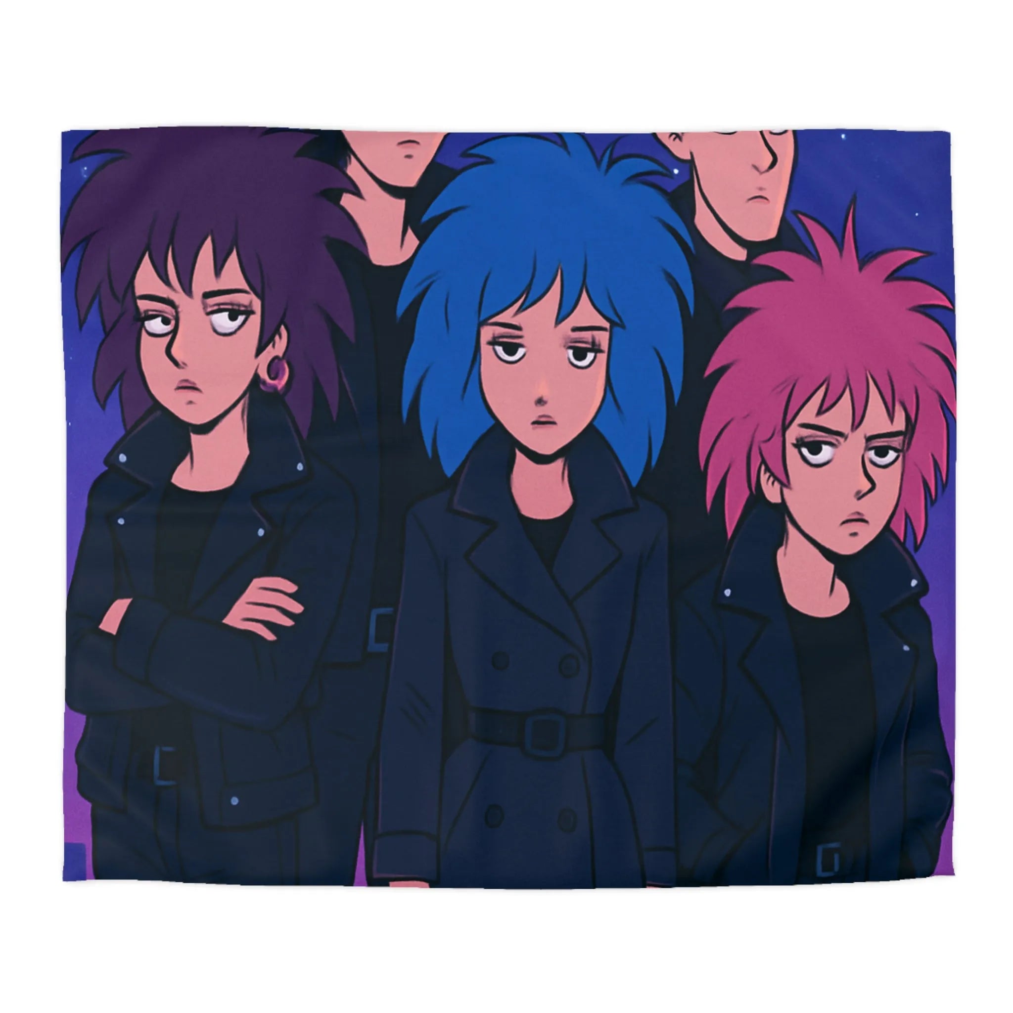 Housse de Couette Microfibre Création Artistique Moderne Design Exclusif Décoration Chambre