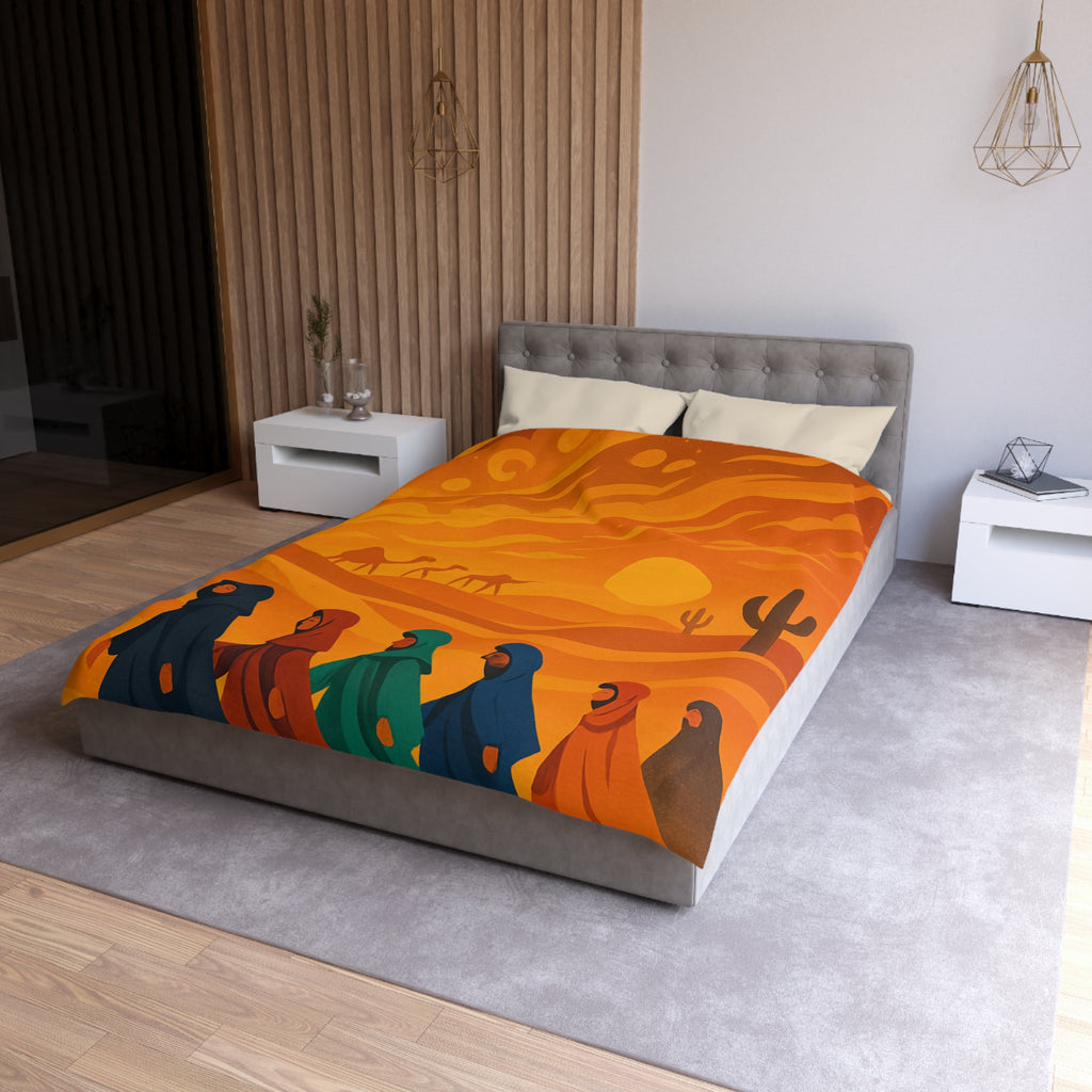 Housse de Couette Microfibre Création Artistique Moderne Design Exclusif Décoration Chambre