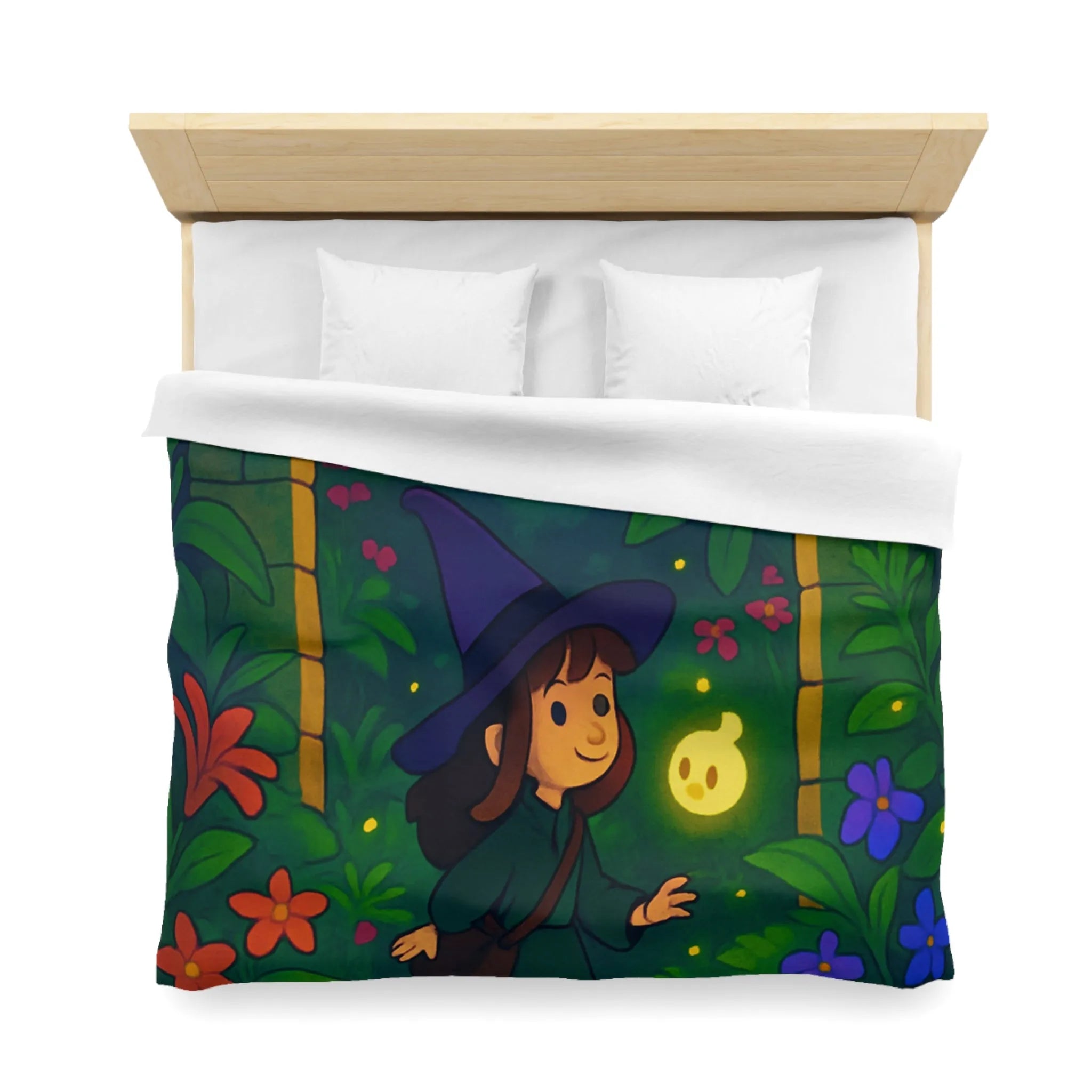 Enchantez votre chambre avec une housse de couette magique et lumineuse pour enfants