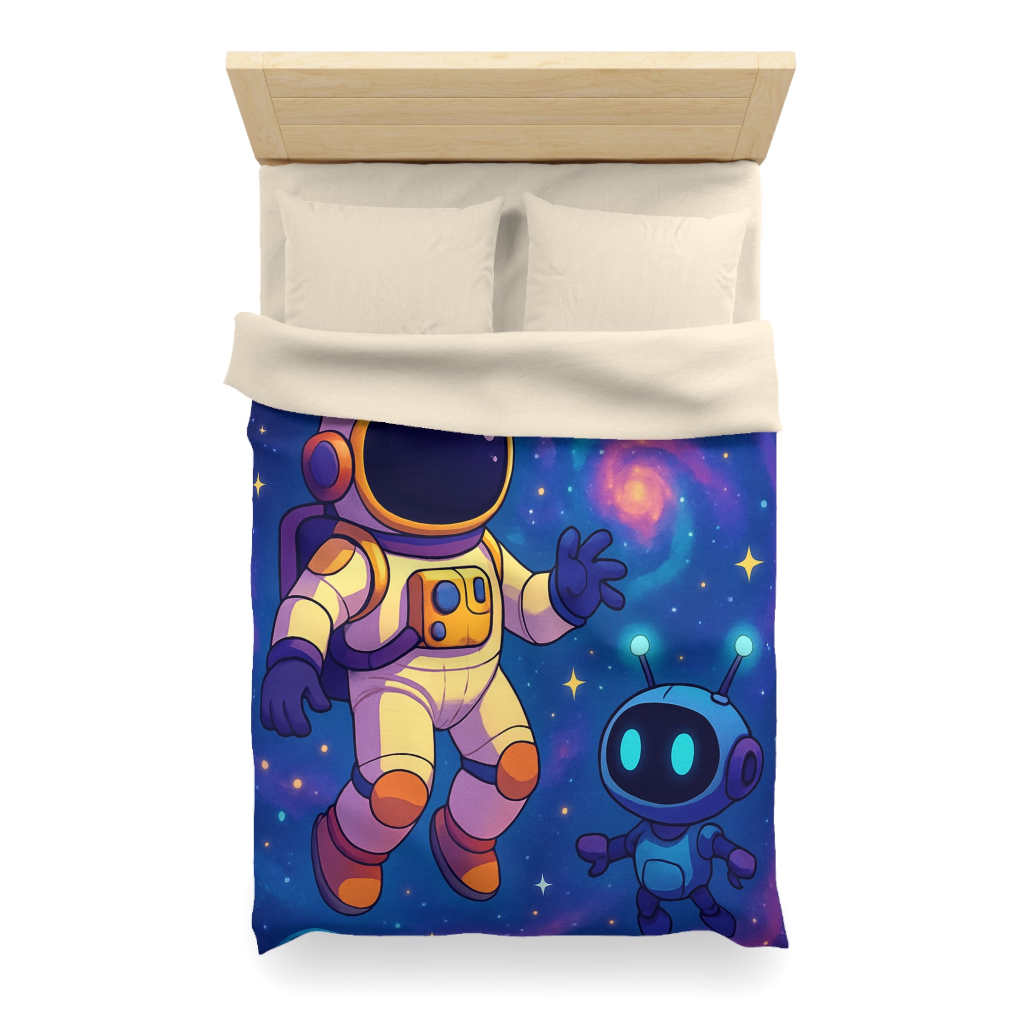 Housse de Couette Microfibre Création Artistique Moderne Design Exclusif Décoration Chambre