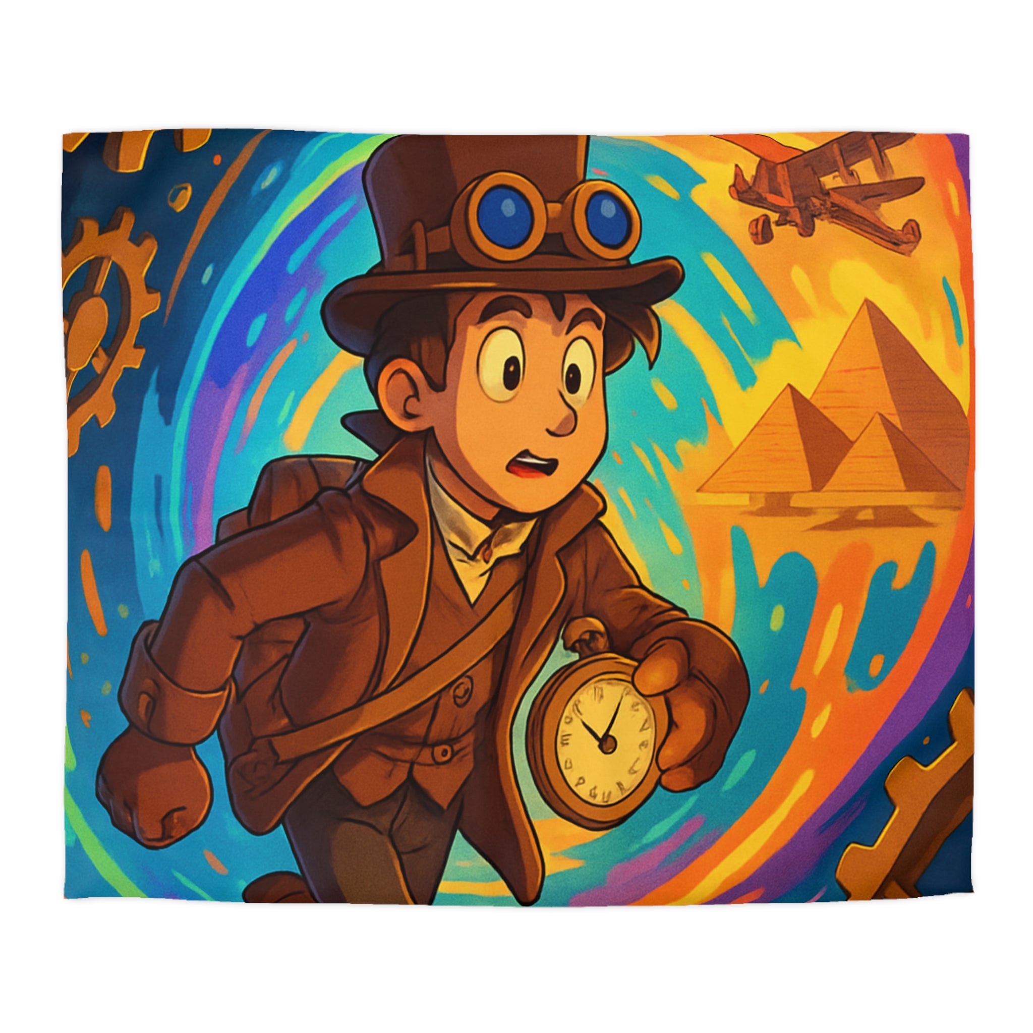 Housse de Couette Microfibre Création Artistique Moderne Design Exclusif Décoration Chambre